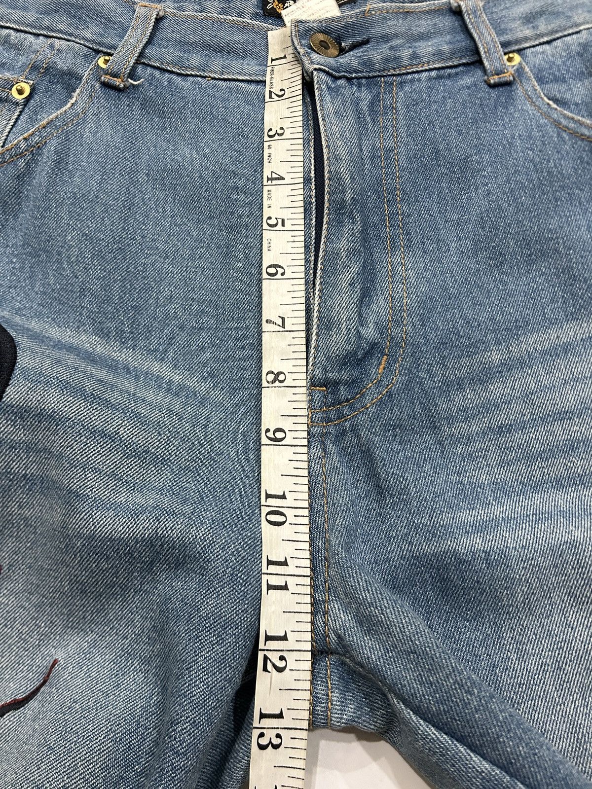 Japanese Brand Y2K Hisyouhakurei Wagara ‘Oni Sukajan’ Embroidery Size US 38 / EU 54 - 13 Thumbnail