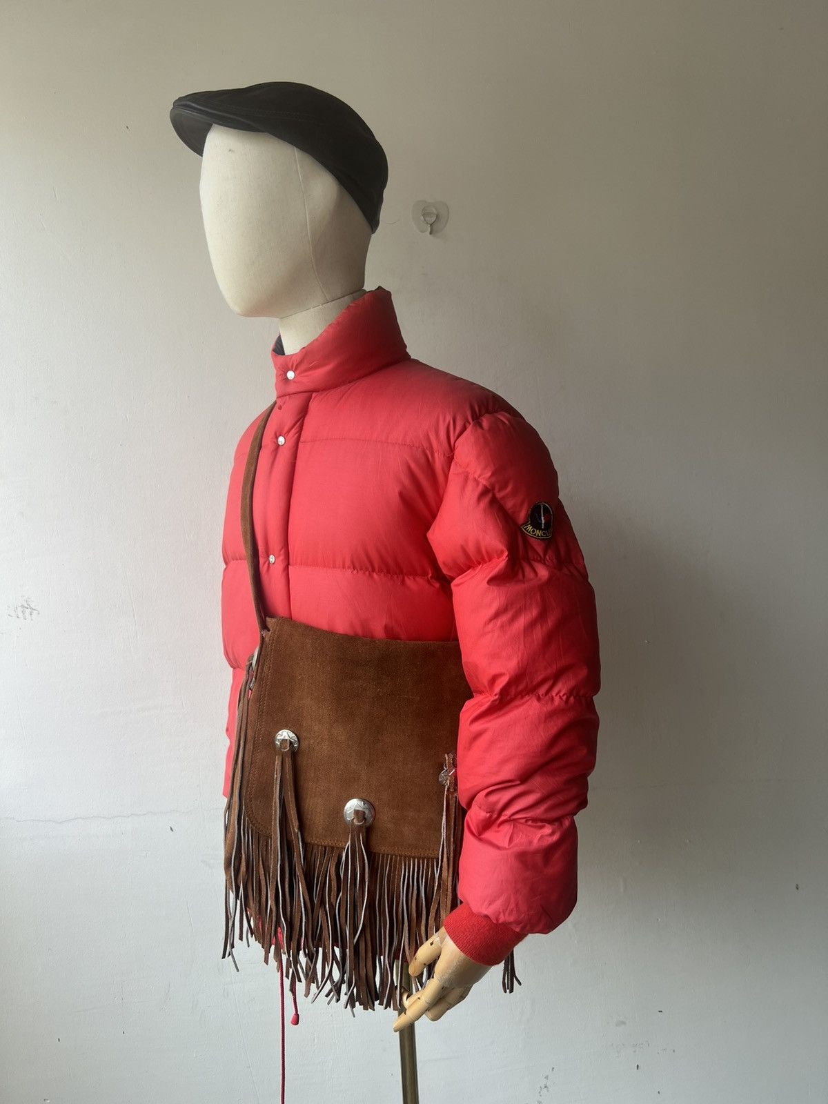 KMRii Vintage Unknown Japan Suede Leather Native Fringe Bag Size ONE SIZE - 5 Thumbnail
