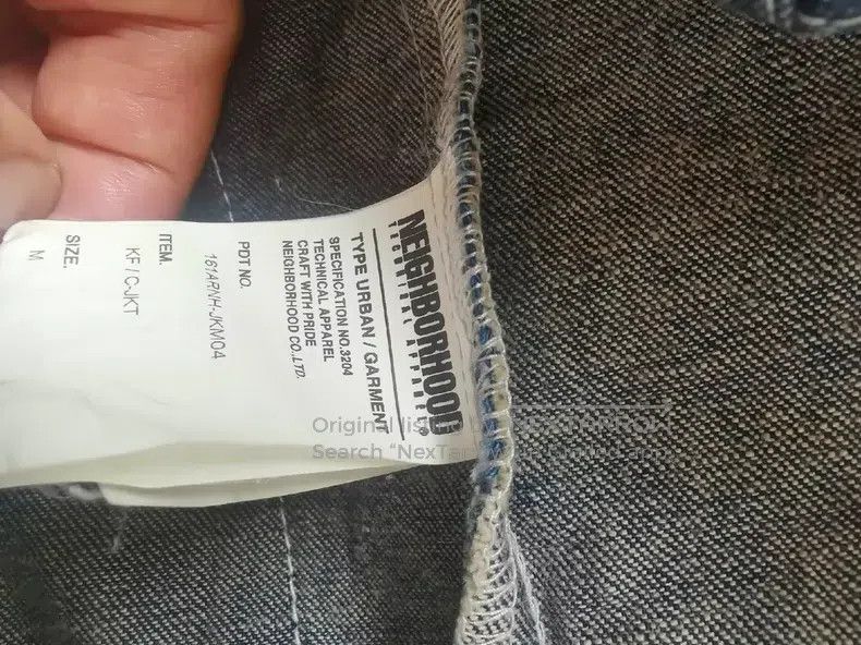 Neighborhood Neighborhood Denim Jacket with Chinese Collar M Size US M / EU 48-50 / 2 - 6 Thumbnail