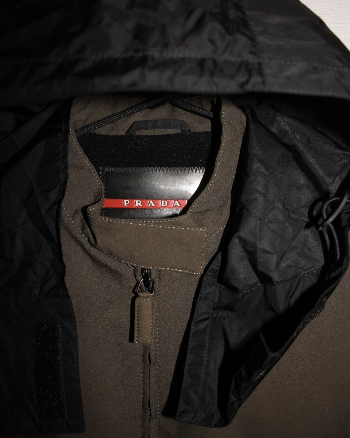 Prada 00's PRADA sport khaki nylon vest Art.109024 Size ONE SIZE - 3 Thumbnail