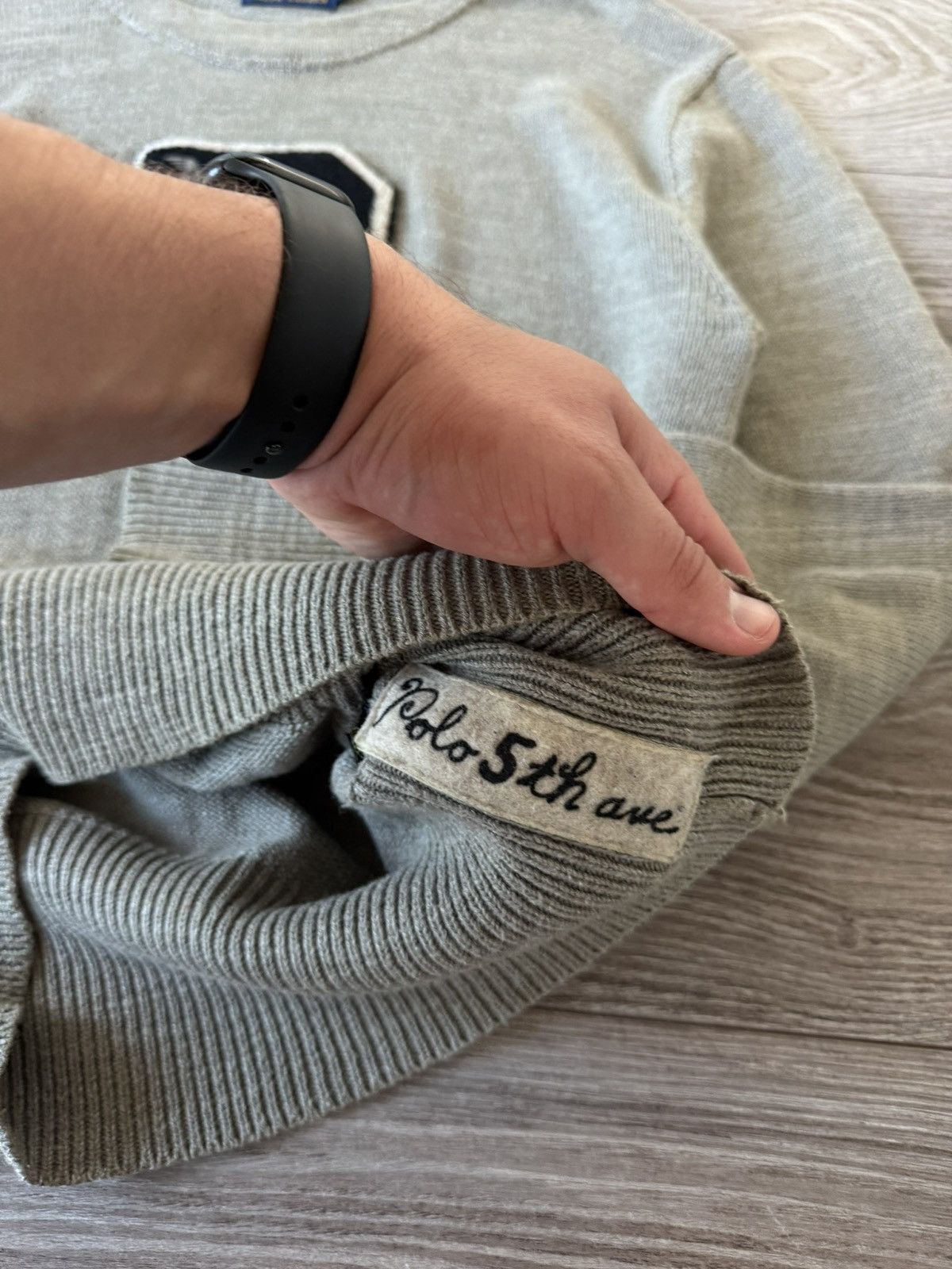 Polo Ralph Lauren Polo Ralph Lauren Grey Luxury Casual Knitted Sweater Size US S / EU 44-46 / 1 - 21 Thumbnail
