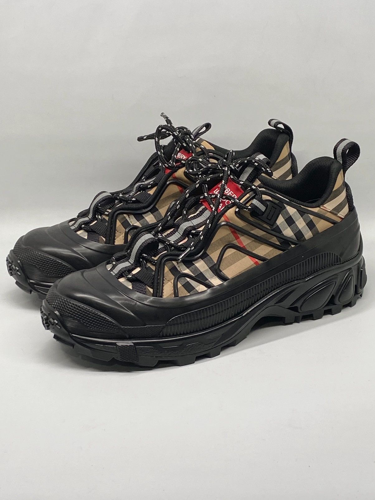 Burberry Burberry Arthur Vintage Check Sneakers size 40/us size 7 Size US 7 / EU 40 - 4 Thumbnail