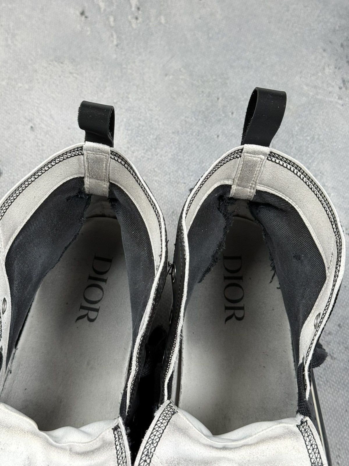 Dior Dior B23 High Top Black Archive Luxury Itali Sneakers y2k Size US 10 / EU 43 - 14 Thumbnail