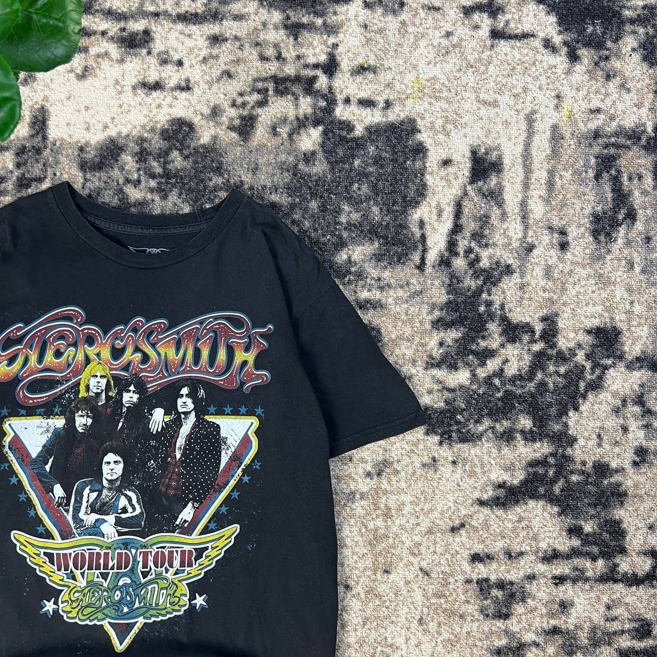 Aerosmith Aerosmith Vintage Y2K Big Logo Rock Band T-Shirt 1TS65 Size US M / EU 48-50 / 2 - 2 Thumbnail