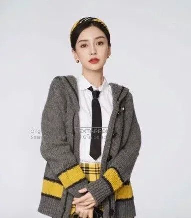 Dior Dior Gray letter inlaid wool navy collar long-sleeved knit Size XXS / US 00 / IT 34 - 9 Thumbnail