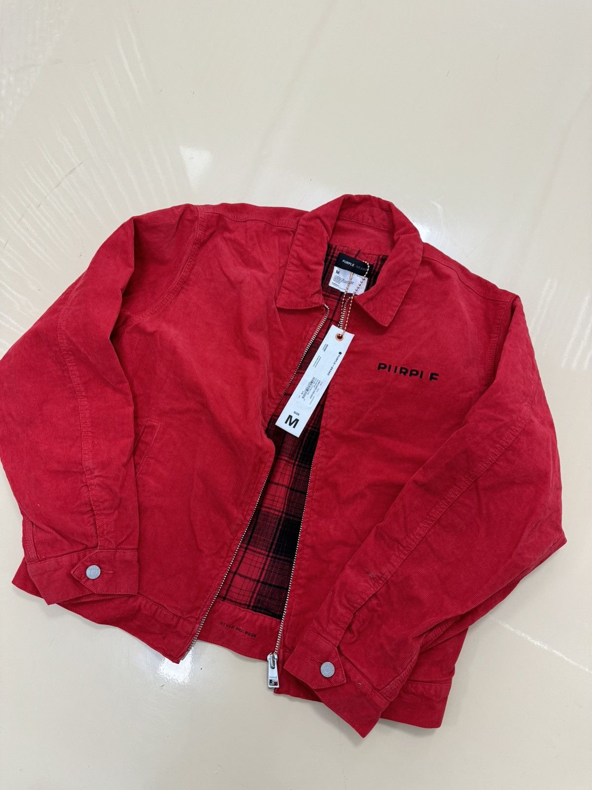 Purple Brand Purple Brand Red Jacket Flannel Size US M / EU 48-50 / 2 - 1 Thumbnail