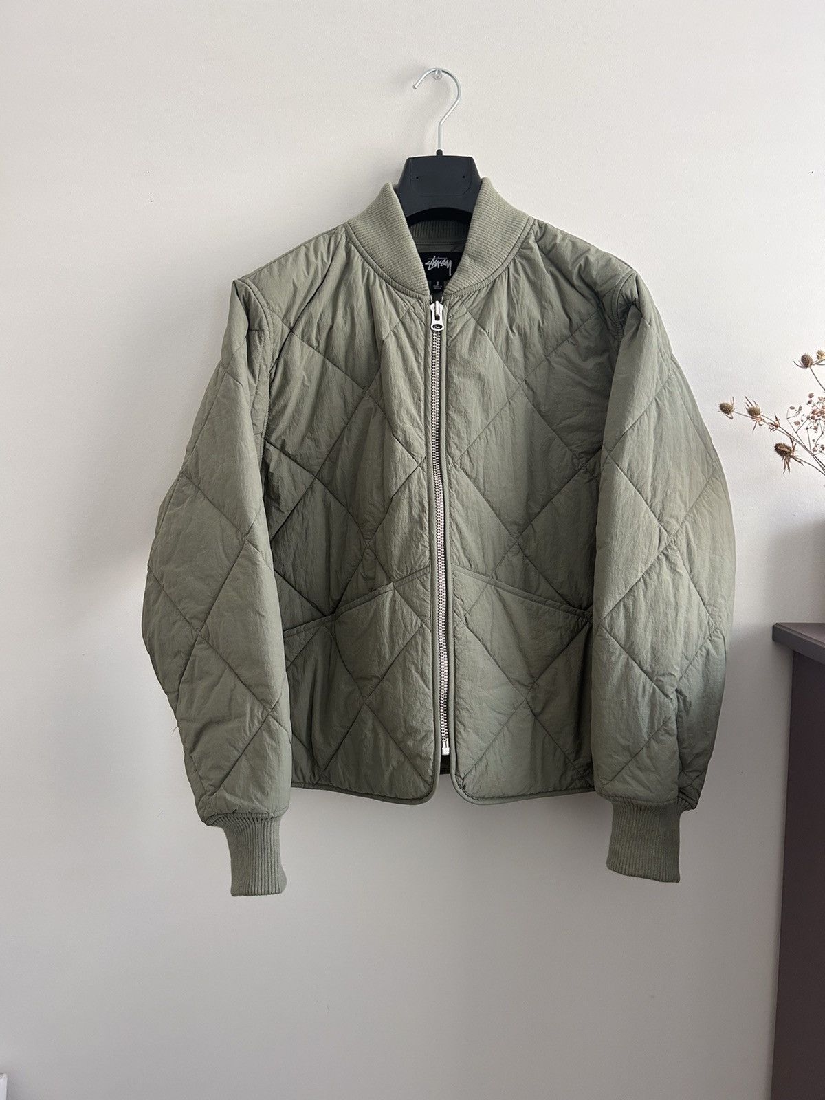 Stussy Stussy quilted jacket with dice patches 🎲 Size US S / EU 44-46 / 1 - 2 Thumbnail
