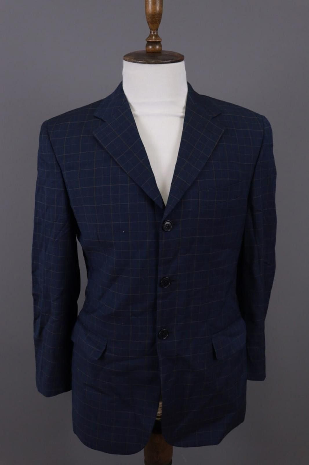 Missoni Missoni Made in Italy Men's Blue Sport Coat Blazer Jacket Size US M / EU 48-50 / 2 - 1 Thumbnail