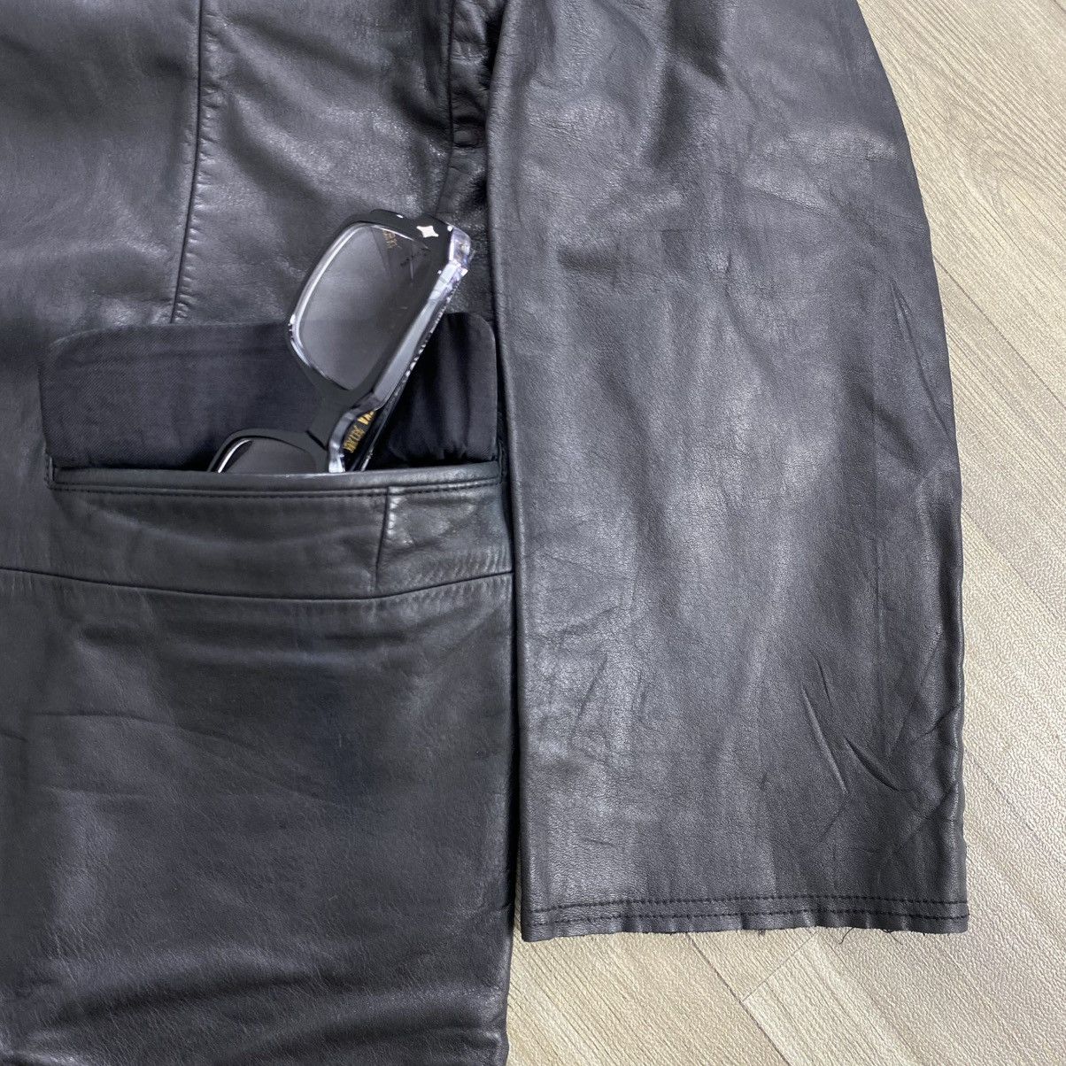 Comme des Garcons Homme AW2001 Archive Comme des Garçons Homme Plus Leather Jacket Size US S / EU 44-46 / 1 - 7 Thumbnail