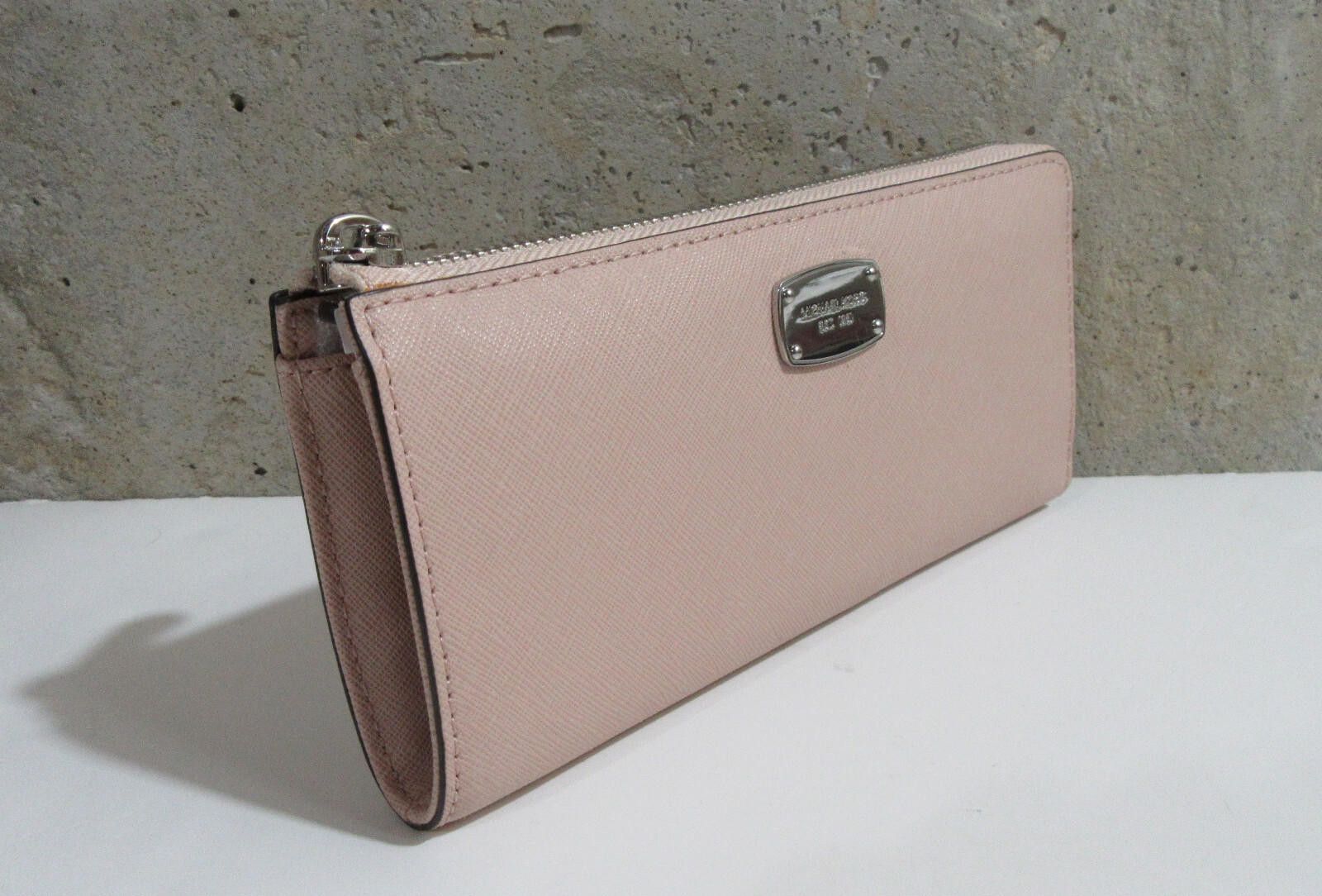 Michael Kors Michael Kors Jet Set Travel Three Quarter Zip Leather Wallet Size ONE SIZE - 5 Thumbnail