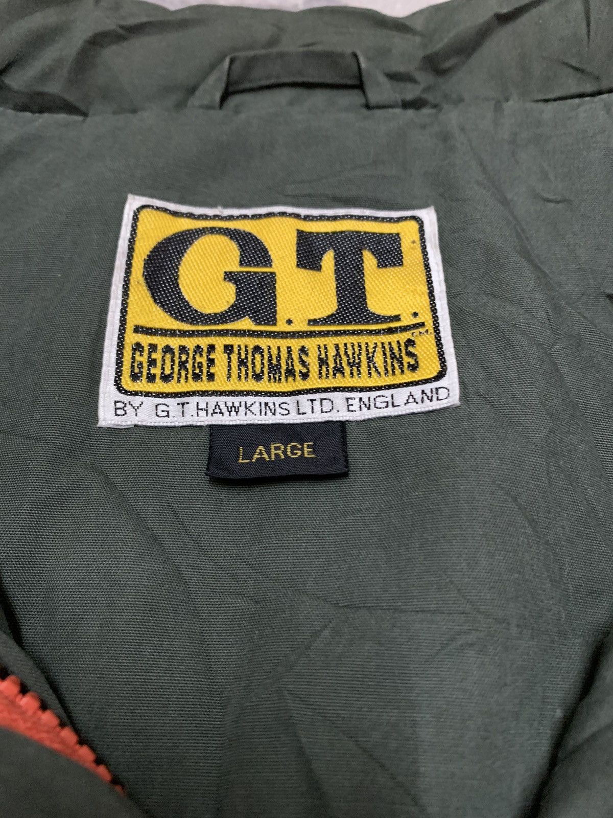 Vintage GEORGE THOMAS G.T HAWKINS ENGLAND HIKING JACKET Size US L / EU 52-54 / 3 - 6 Thumbnail