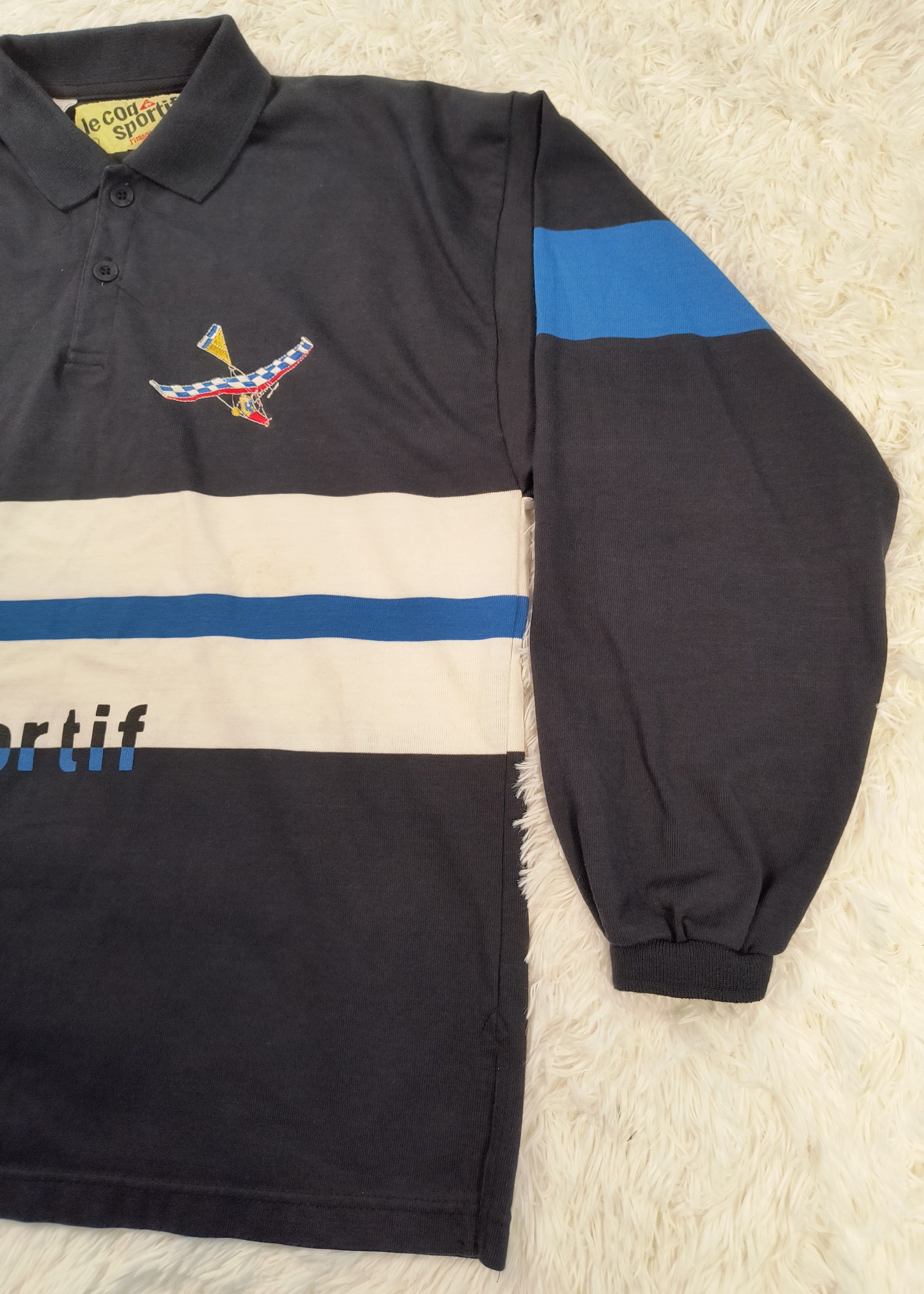 Le Coq Sportif Vintage Le coq sportif LS 90s polo Size US L / EU 52-54 / 3 - 2 Thumbnail