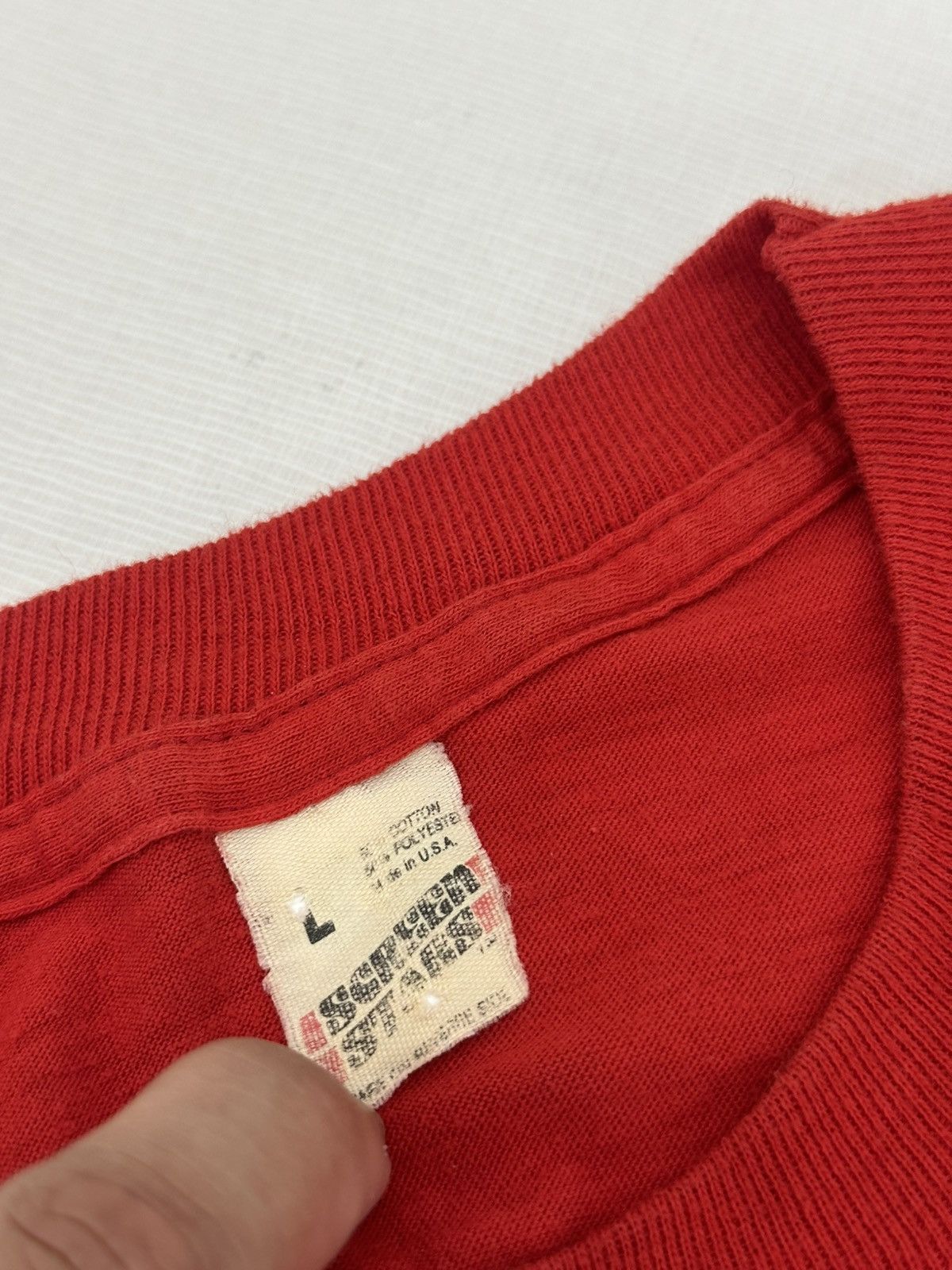 Vintage Vintage 80s Slowpitch Tee Single Stitch 1980’s Screen Stars Size US L / EU 52-54 / 3 - 4 Thumbnail
