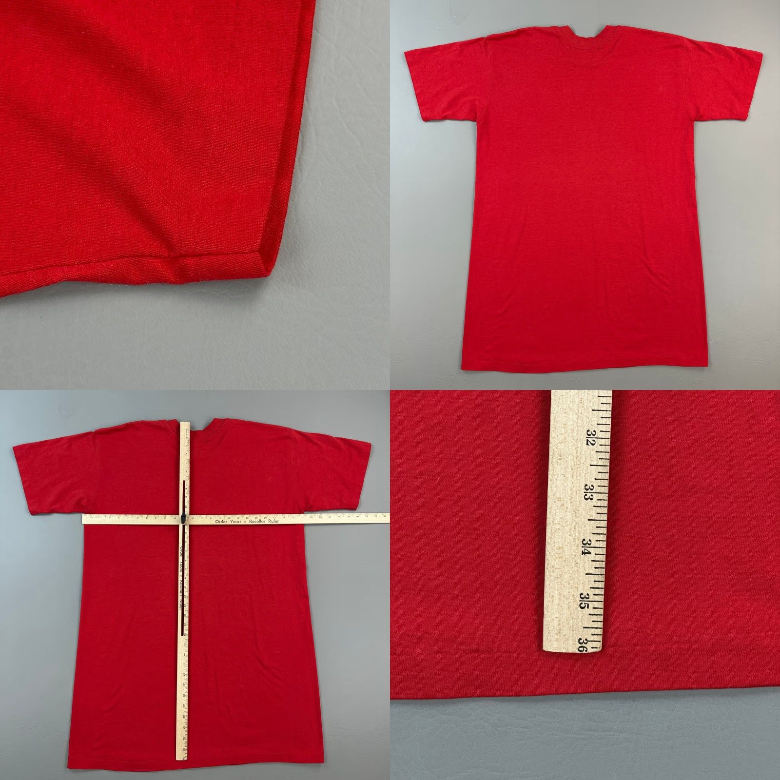 Disney VINTAGE Disney Winnie The Pooh Sleep Shirt Women's One Size Red Knit Cotton Logo 90s Cartoon Classic 80s 90s Womens Sleep Shirt Size ONE SIZE - 8 Thumbnail