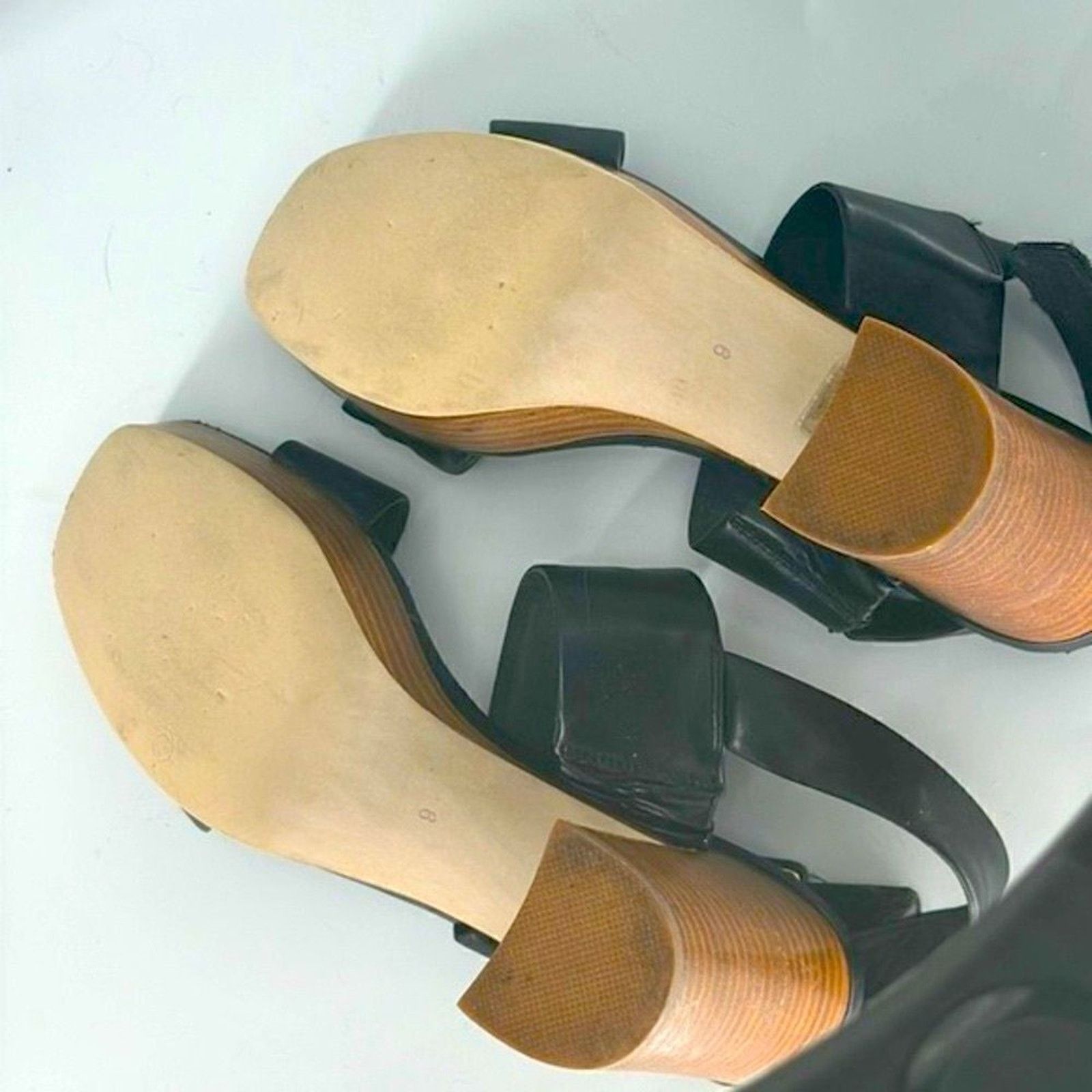 Jeffrey Campbell JEFFREY CAMPBELL Ammaly Black Slingback Platform Sandal 9 Size US 9 / IT 39 - 8 Thumbnail