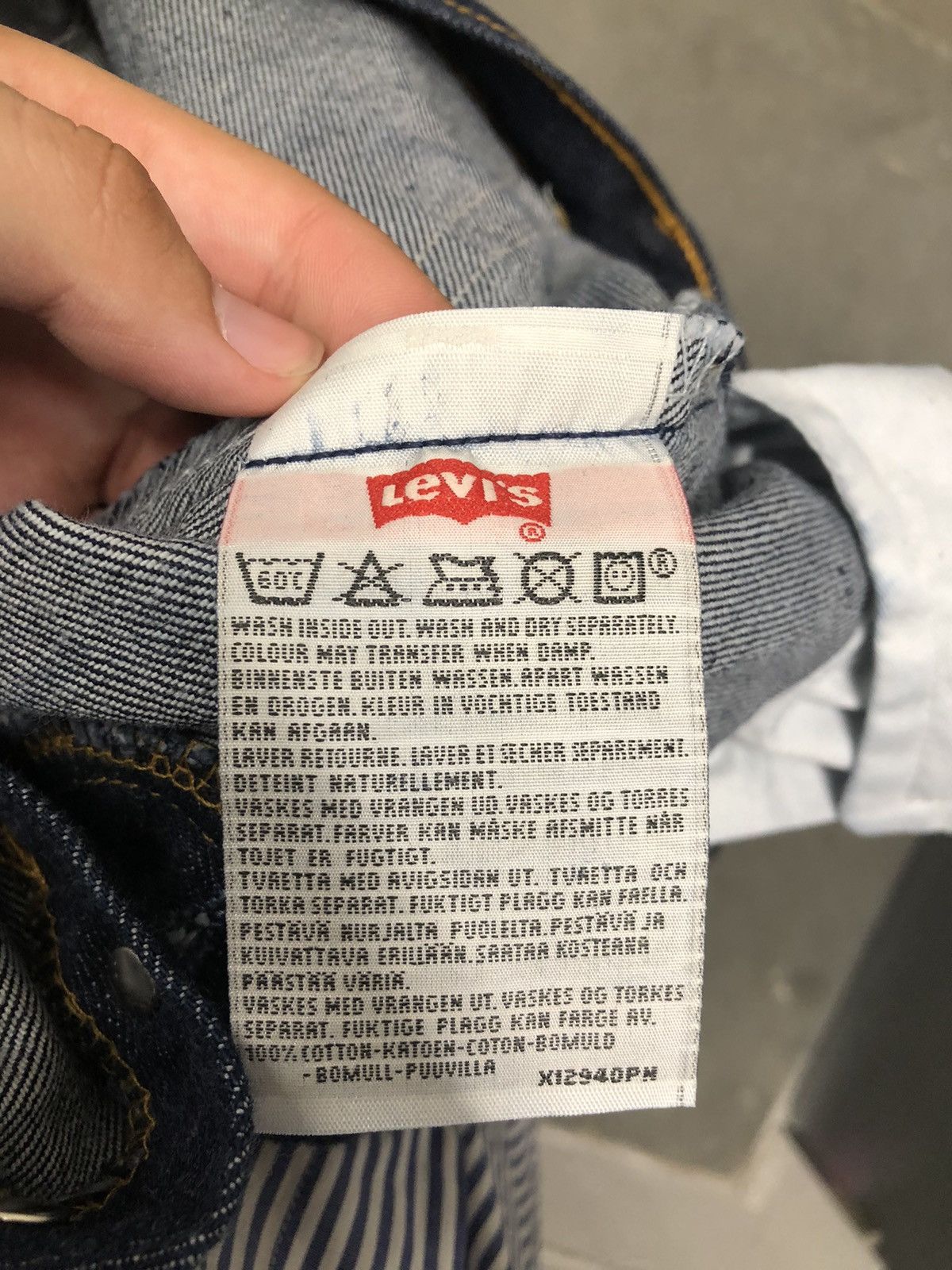 Levi's × Vintage DSWT Levis 501 Rare Vintage Oversize 90s Hype Denim Size US 31 - 9 Thumbnail