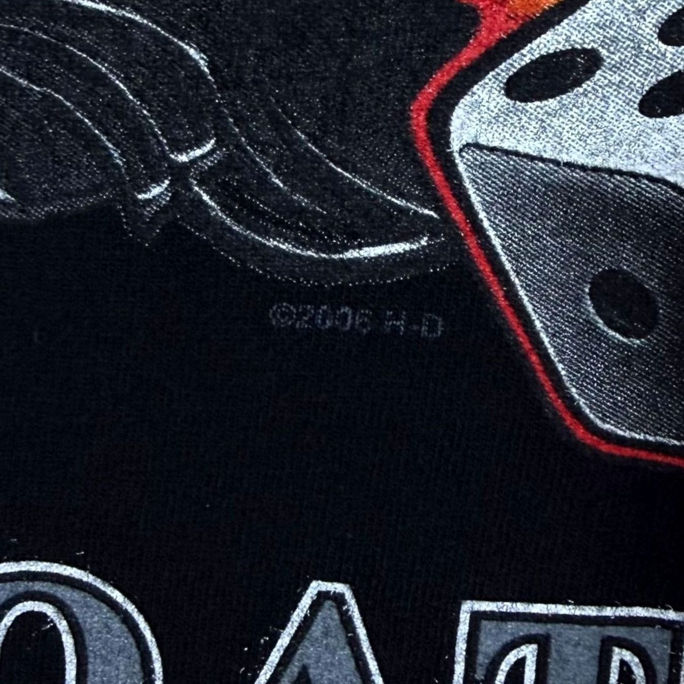 Harley Davidson Harley-Davidson Vintage T-Shirt Biker Graphic Print Qatar - Black, Size L, Men, Short Sleeve, Cotton, Logo, 2006, US Made, Regular Fit Size US L / EU 52-54 / 3 - 5 Thumbnail