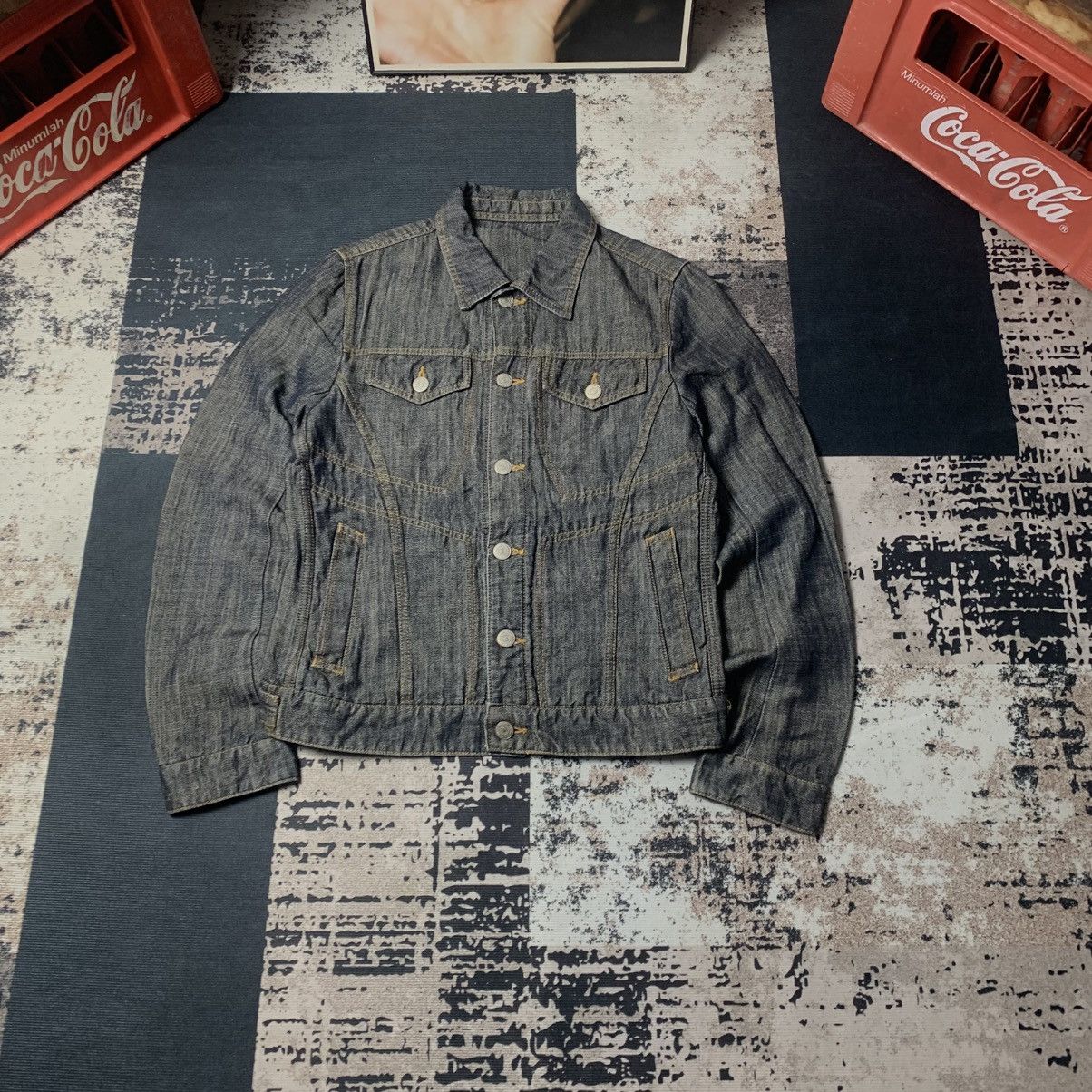 Comme Ca Du Mode Men Trucker Jacket