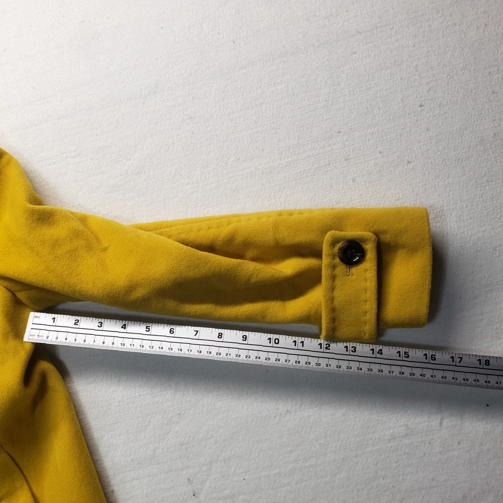 Lands' End Lands' End Mustard Yellow Wool Blazer Jacket Preppy Women's 10P Petite Size L / US 10 / IT 46 - 7 Thumbnail
