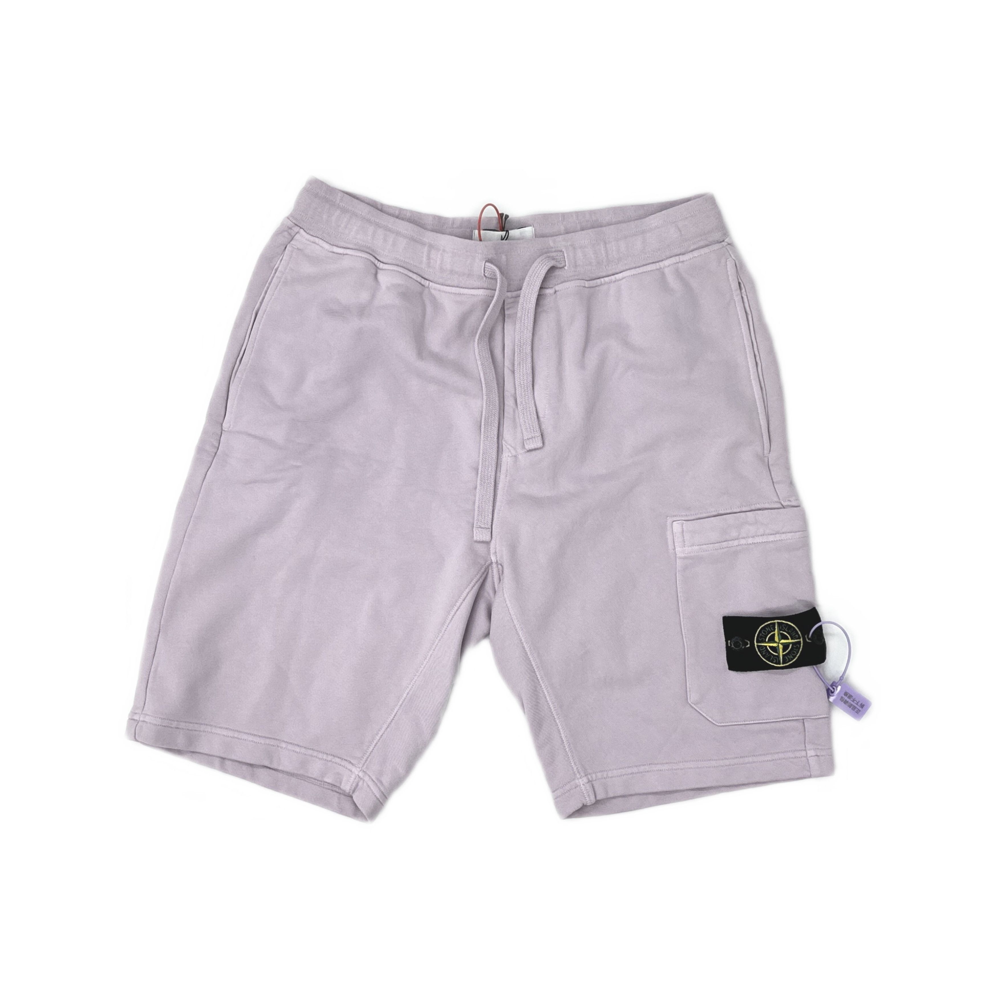 Stone Island Stone Island Logo Patch Shorts Purple Size M Size US 32 / EU 48 - 1 Thumbnail