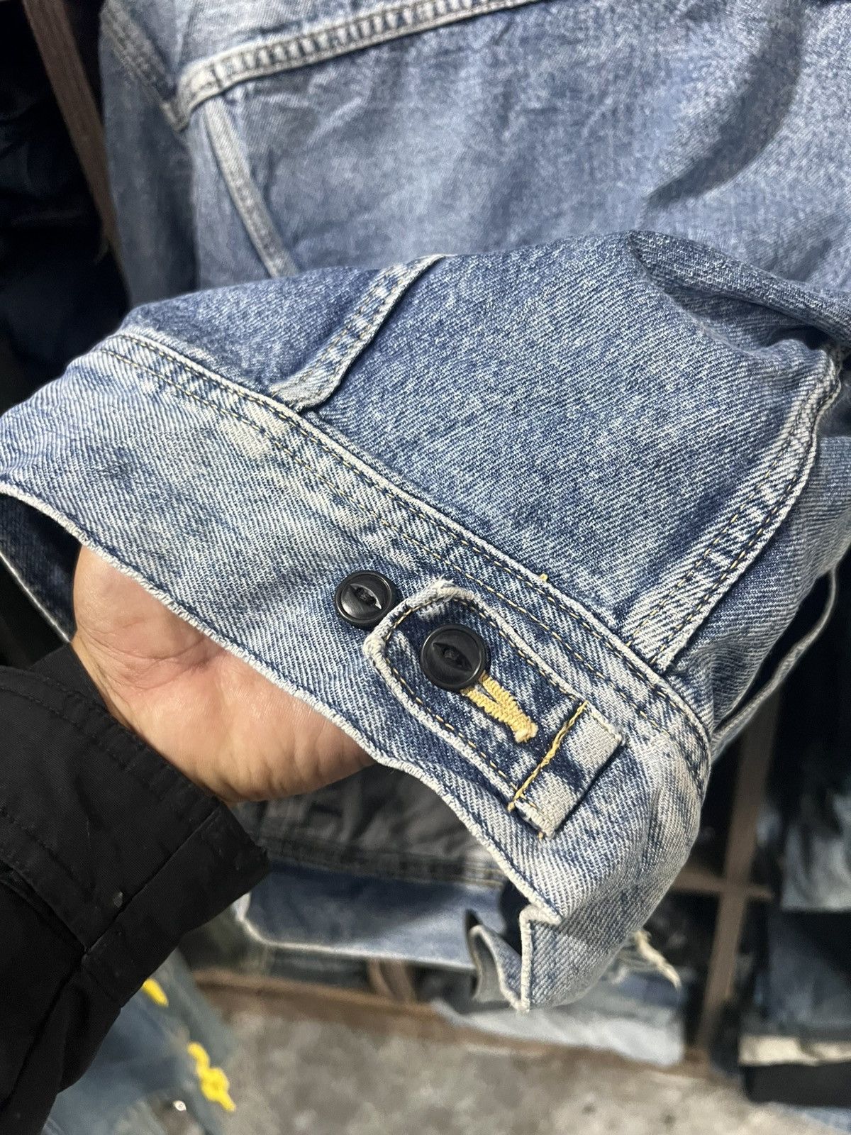 Lee 🔥Vintage Lee Riders x Edwin Denim Trucker Size US S / EU 44-46 / 1 - 17 Thumbnail