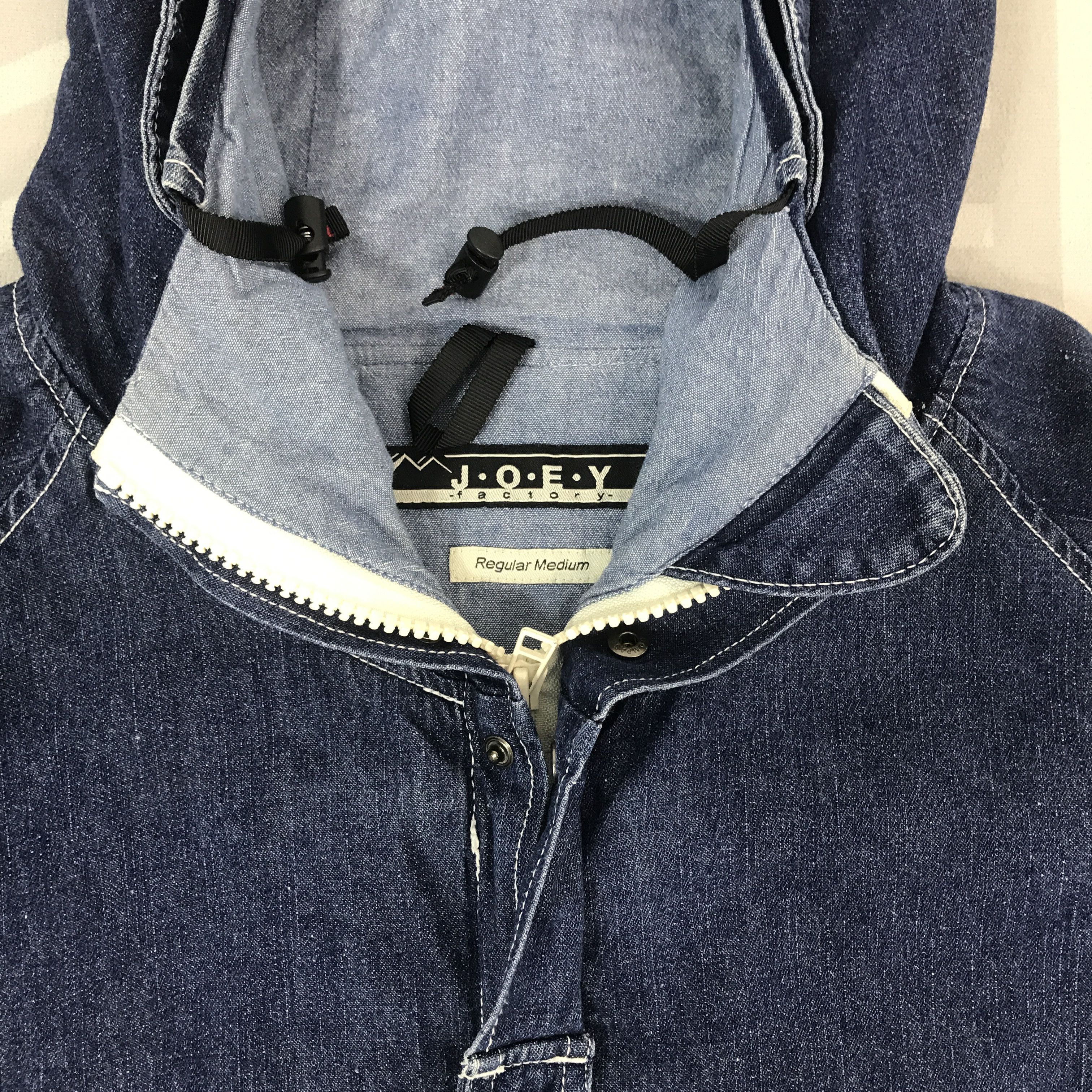 Vintage Vintage Joey Factory denim Hoodies jacket K69B5 Size US M / EU 48-50 / 2 - 5 Thumbnail