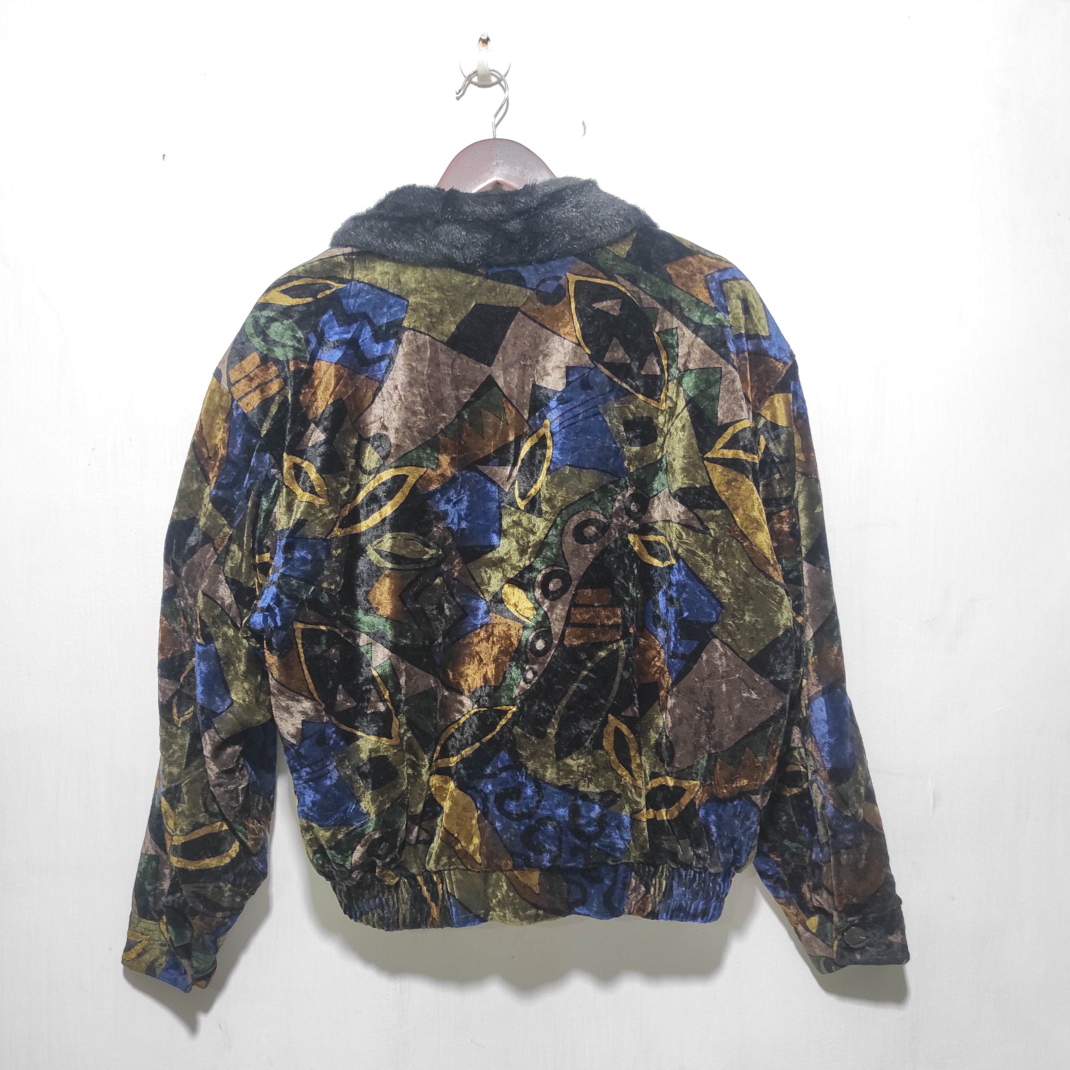 If Six Was Nine 🔥RARE L’STUDIO VELVET CARDIGAN FUR BLAZER COAT Size M / US 6-8 / IT 42-44 - 16 Thumbnail