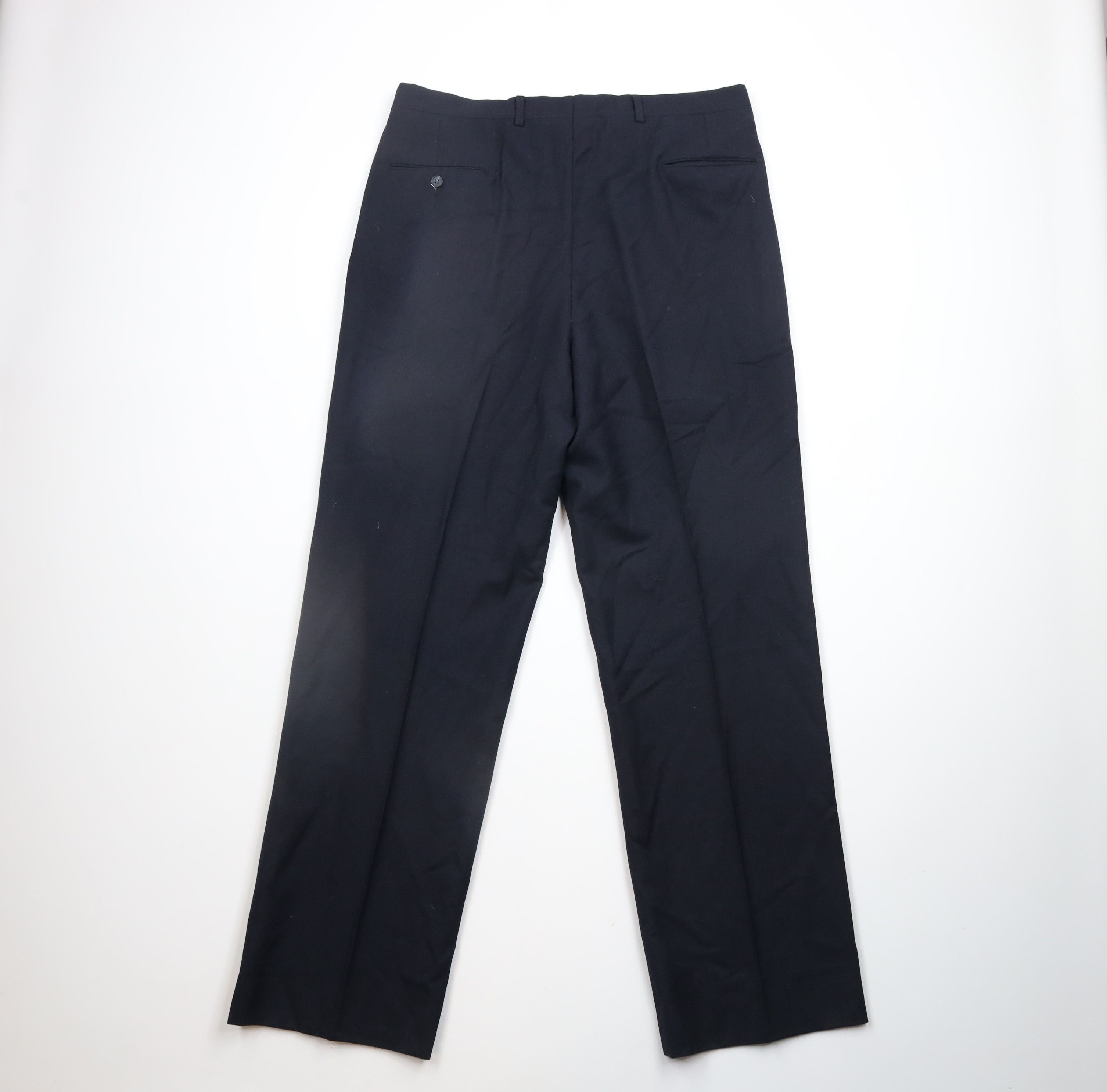 Vintage Vintage 70s Streetwear Herringbone Wool Bell Bottoms Pants Size US 36 / EU 52 - 8 Thumbnail