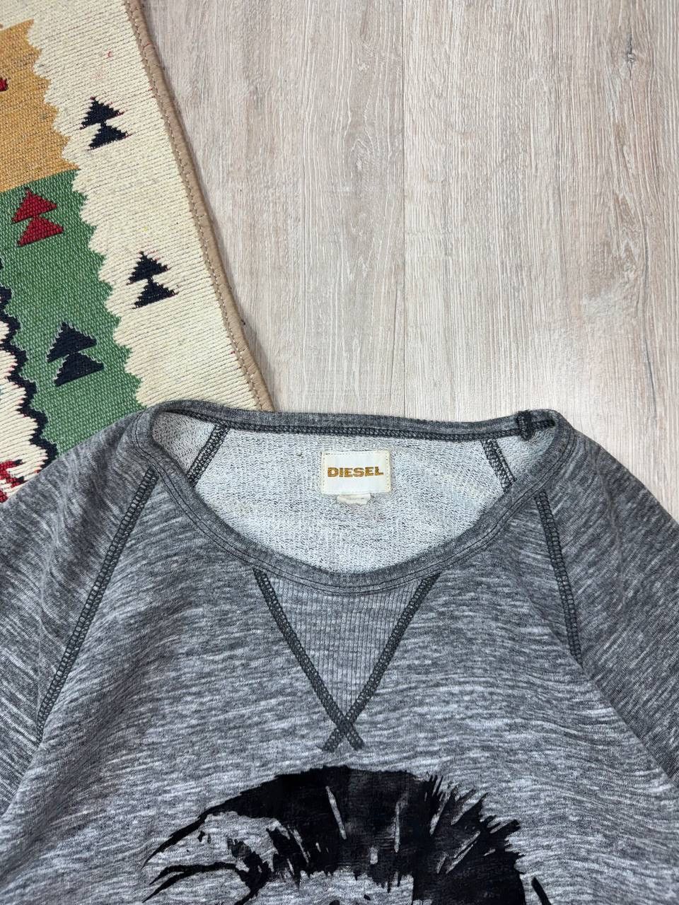 Diesel × Vintage Vintage Diesel Y2K Custom Sweatshirt Size US S / EU 44-46 / 1 - 5 Thumbnail