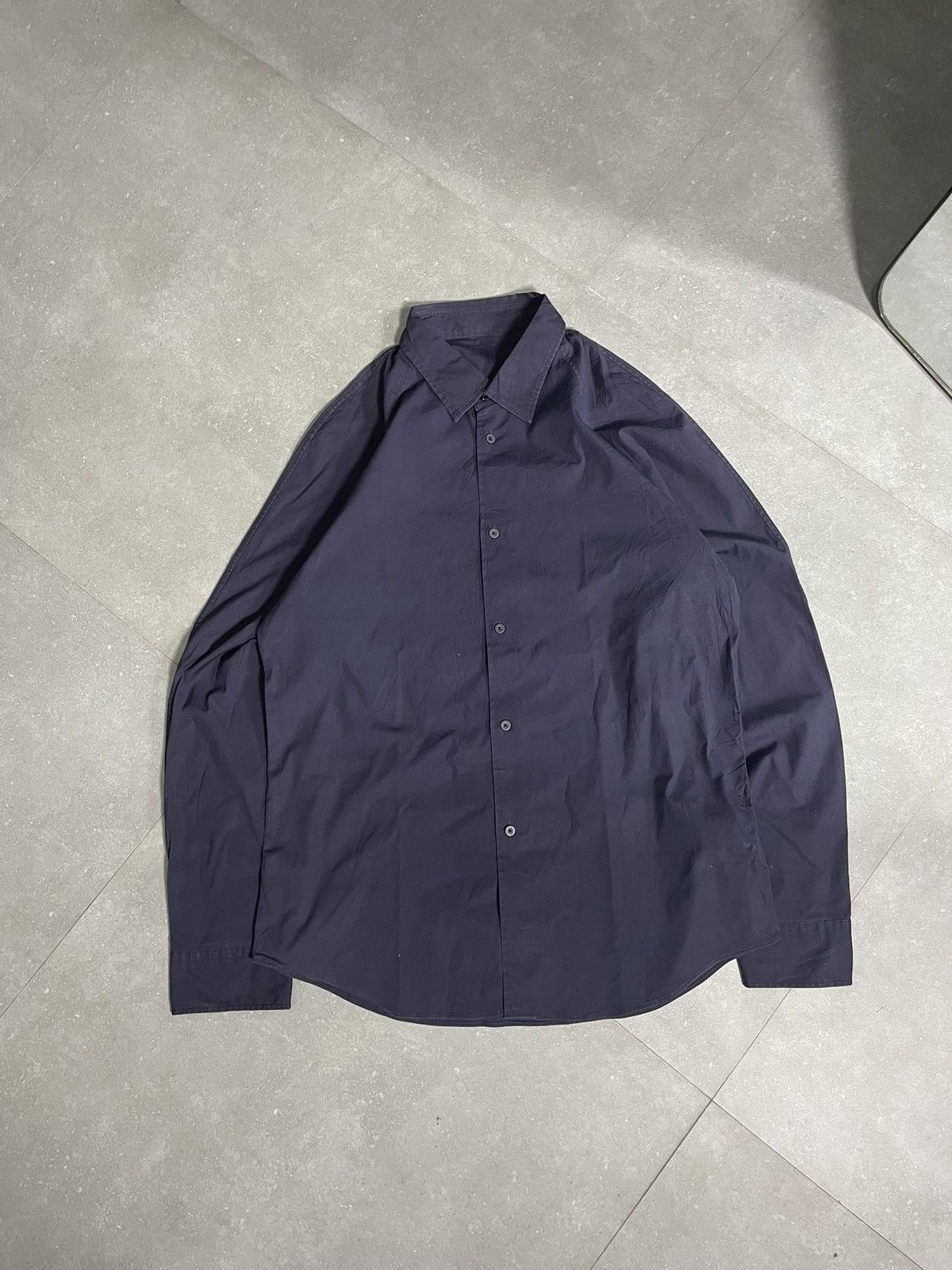 Japanese Brand Comme Ca Du Mode Men Small Check Button Up Shirt #1026-C46 Size US M / EU 48-50 / 2 - 1 Thumbnail