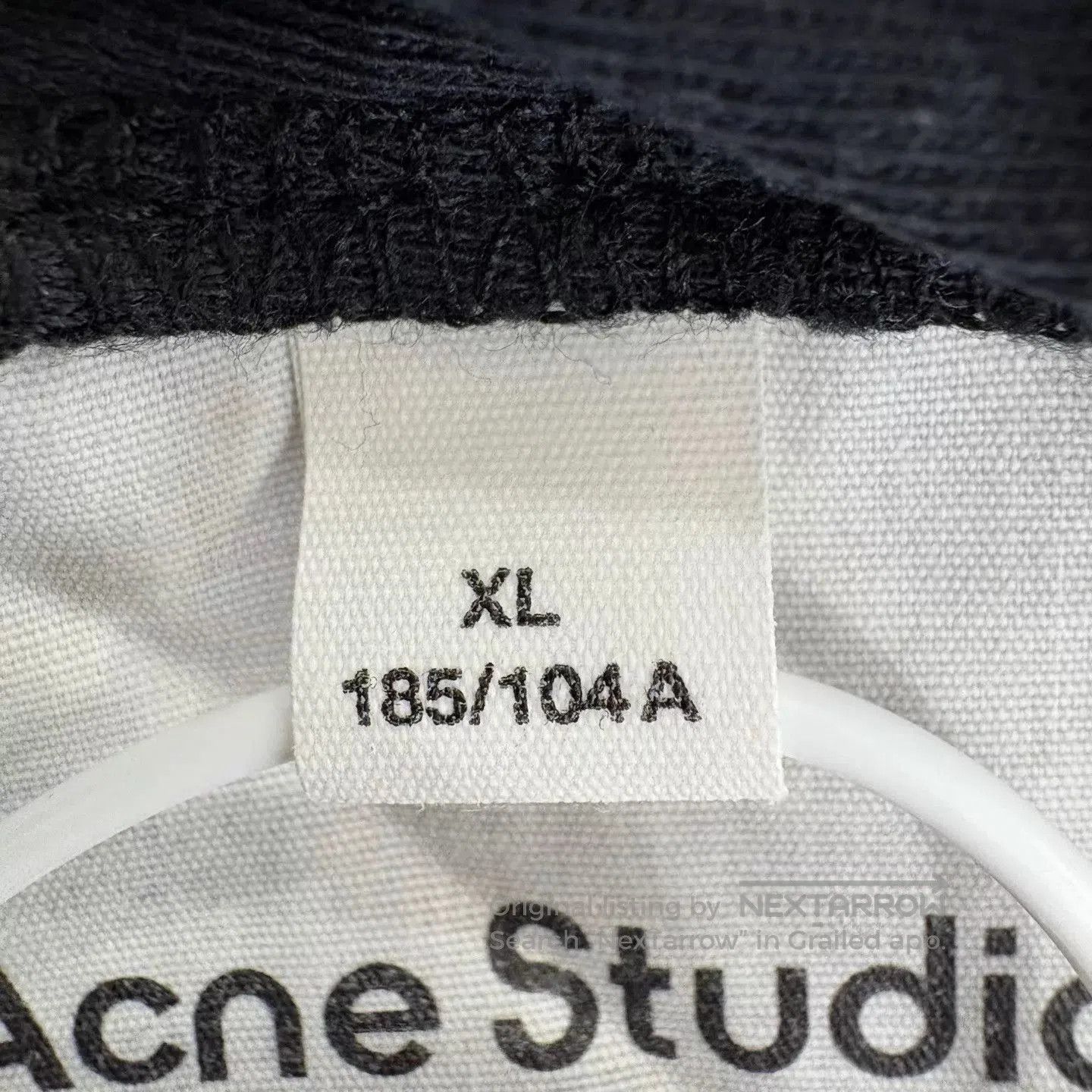 Acne Studios Black Stockholm 1996 Graphic Short Sleeve Shirt. Size US XL / EU 56 / 4 - 5 Thumbnail