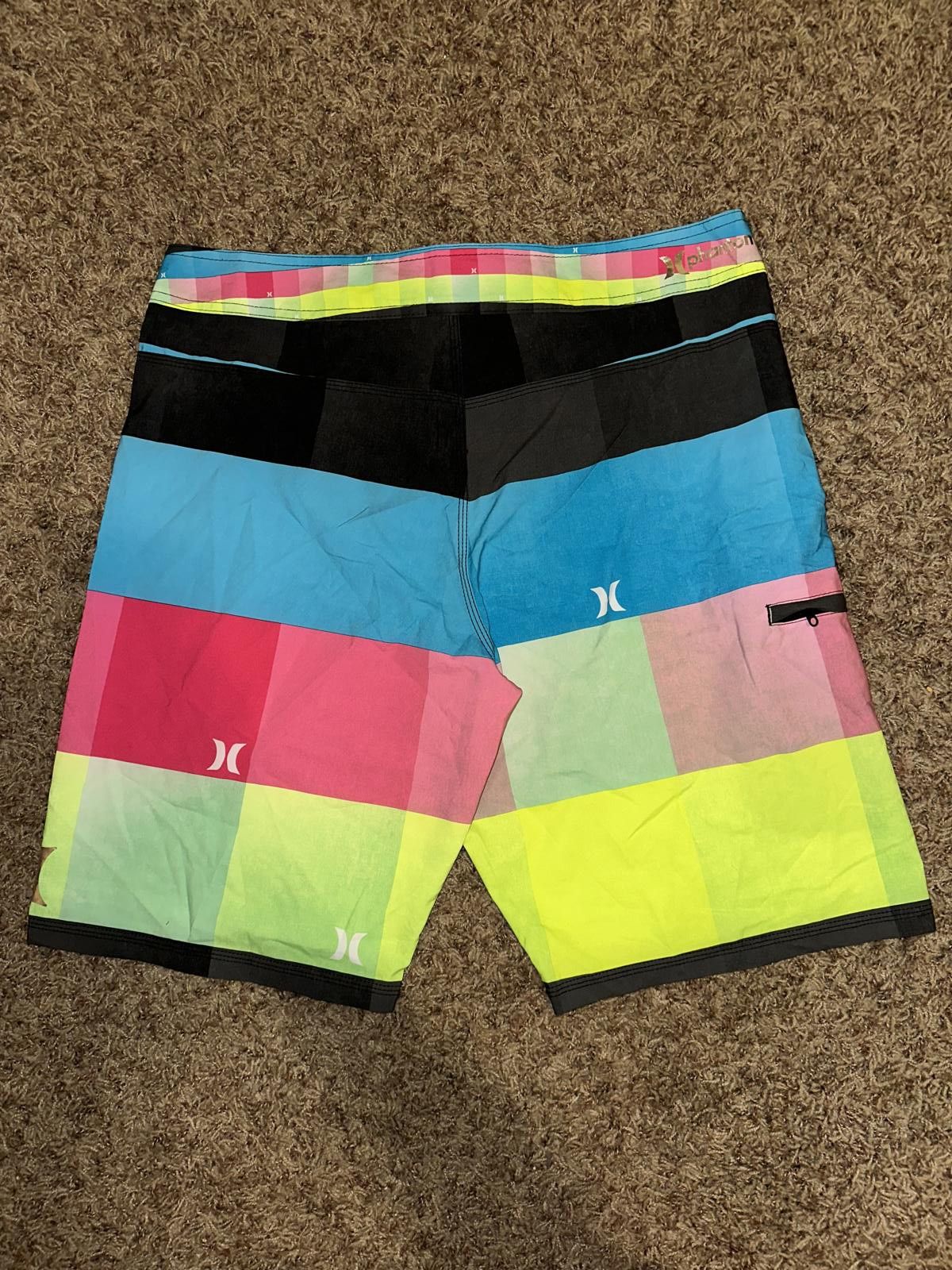 Nike Hurley Men’s Phantom Board Shorts Colorblock Surf Beach Swim Trunks Size US 34 / EU 50 - 9 Thumbnail