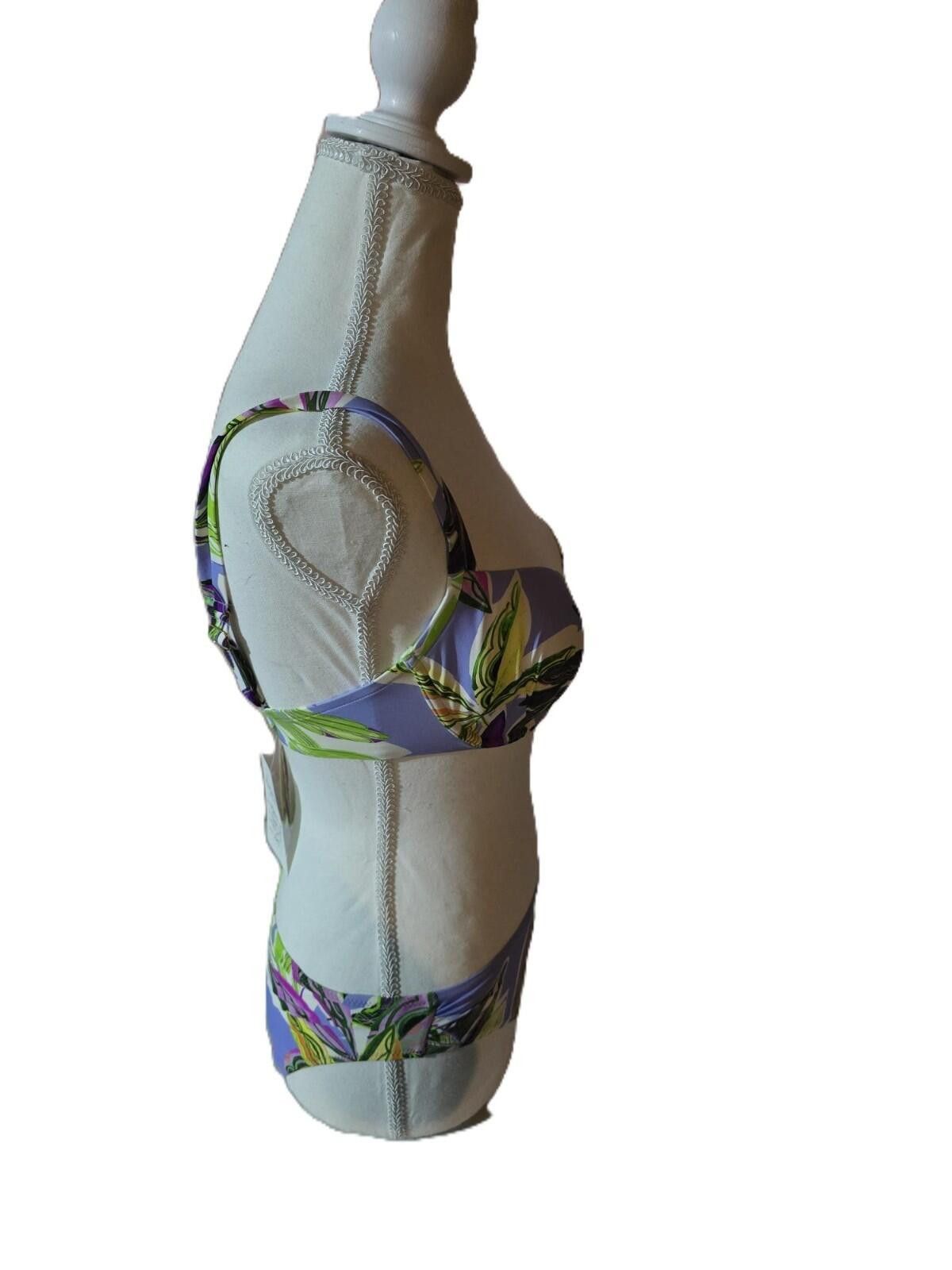 Other Maryan Melhorn 2 Piece Swimwear Purple Bikini NWT Size ONE SIZE - 5 Thumbnail