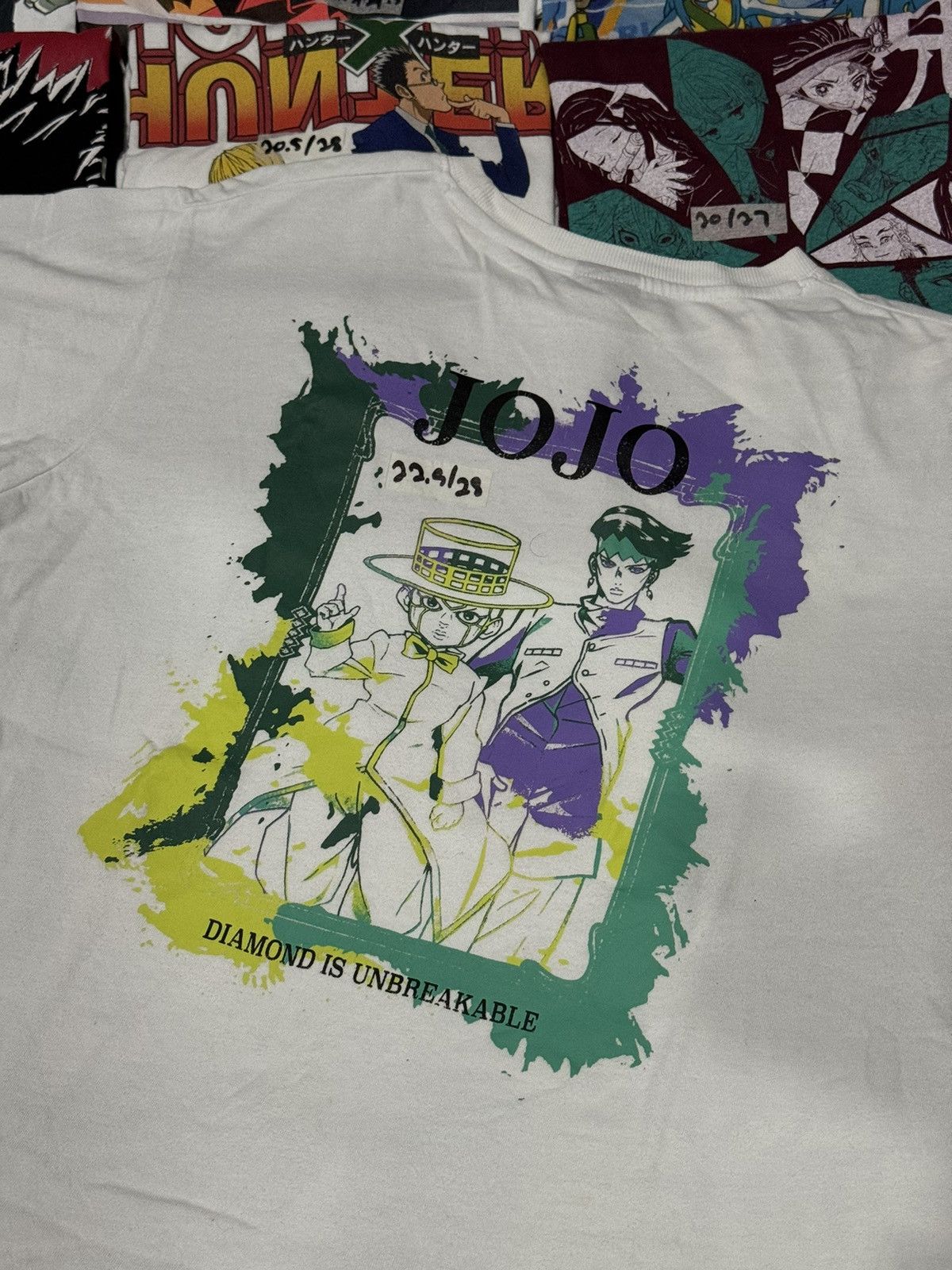 Anime × Cartoon Network × Japanese Brand rare Jojo bizarre adventure diamond unbreakable rohan Size US L / EU 52-54 / 3 - 2 Thumbnail