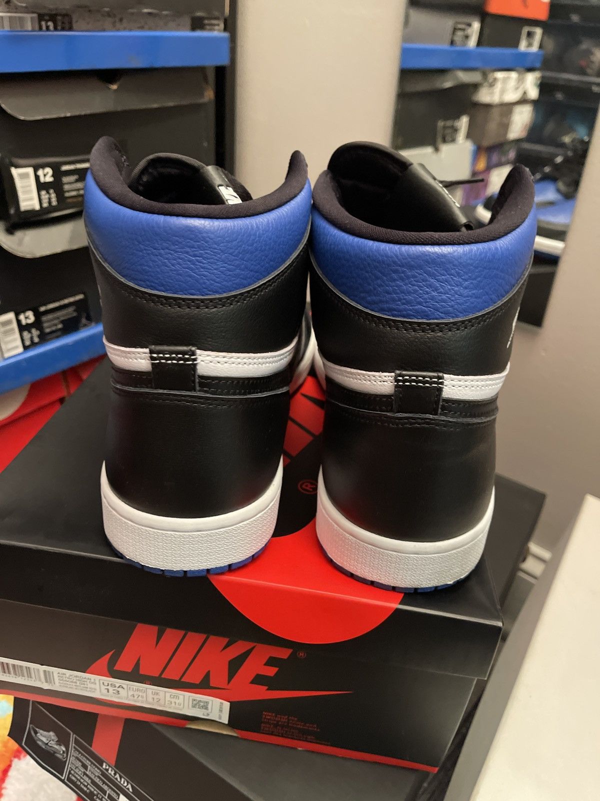 Jordan Brand Royal Toe Air Jordan 1 Sz 13 Size US 13 / EU 46 - 5 Thumbnail