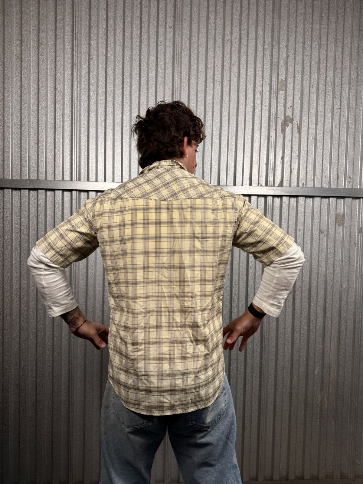 Wrangler Vintage Ripzone Western Pearl Snap Button Up Plaid Shirt Size US M / EU 48-50 / 2 - 3 Thumbnail