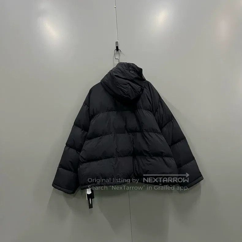 Balenciaga Balenciaga Black Hooded Down Jacket Size US S / EU 44-46 / 1 - 2 Thumbnail
