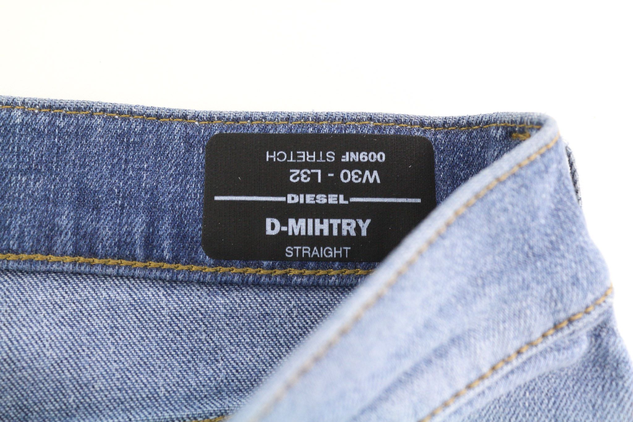 Diesel D-MIHTRY 009NF W30/L32 Straight Stretch Jeans 40184 Size US 30 / EU 46 - 6 Thumbnail