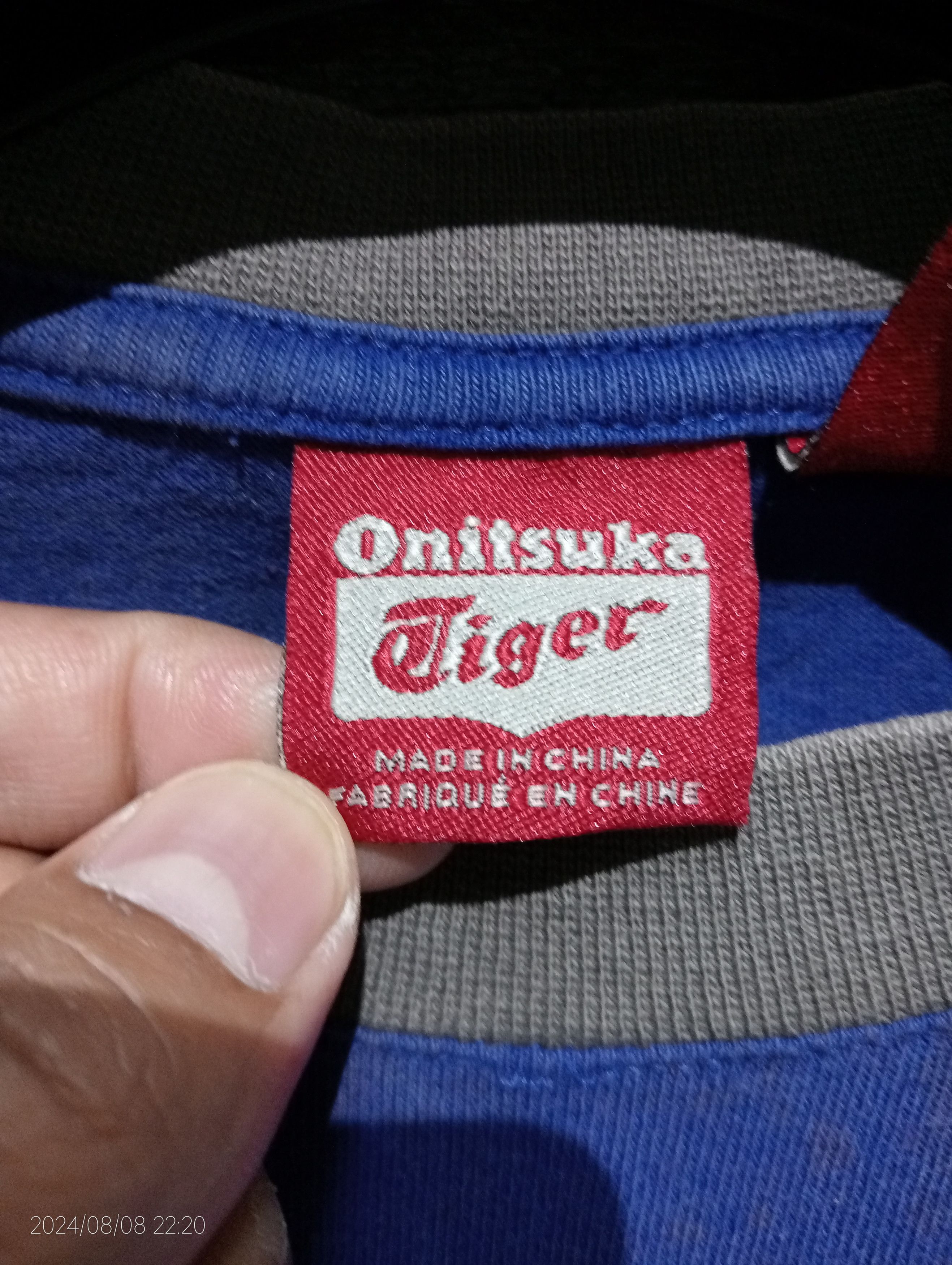 Onitsuka Tiger Vintage Onitsuka Tiger Tee Size US M / EU 48-50 / 2 - 3 Thumbnail