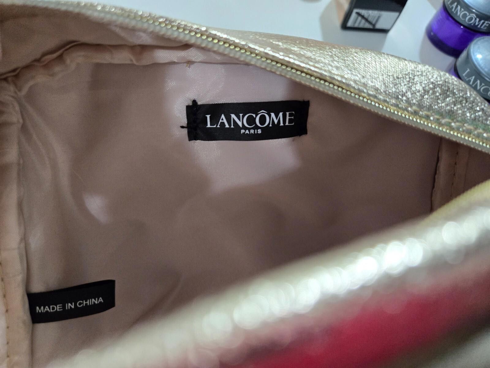 Designer 4 Lancome Gift Pouch Makeup Bags Travel Cosmetic Bags NEW Size ONE SIZE - 5 Thumbnail