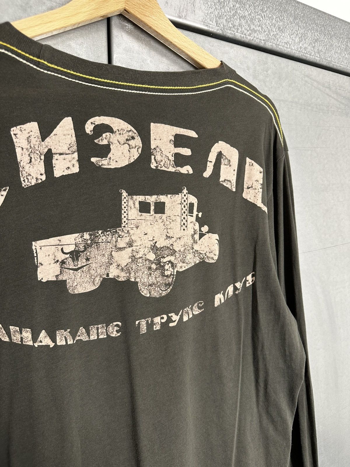 Diesel Diesel Russian Lettering Longsleeve Size US L / EU 52-54 / 3 - 13 Thumbnail