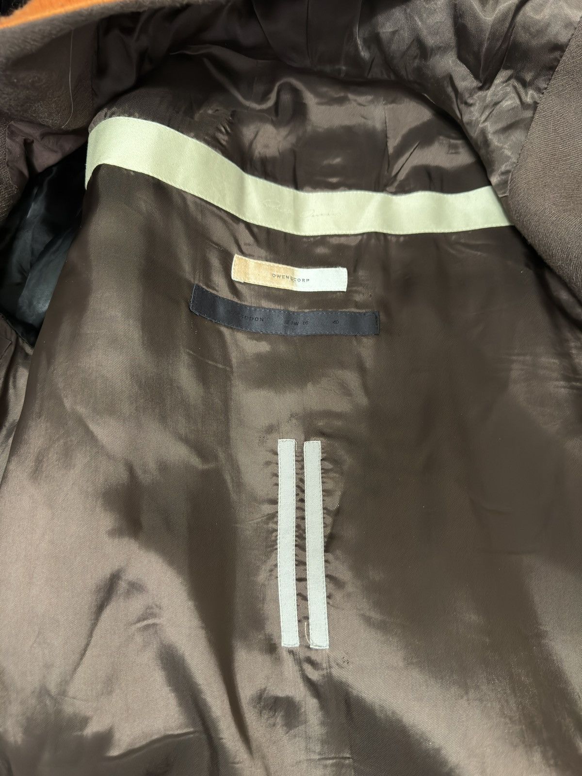 Rick Owens Rick Owens mastodon runway hooded embroidered vomit coat Size US M / EU 48-50 / 2 - 4 Thumbnail