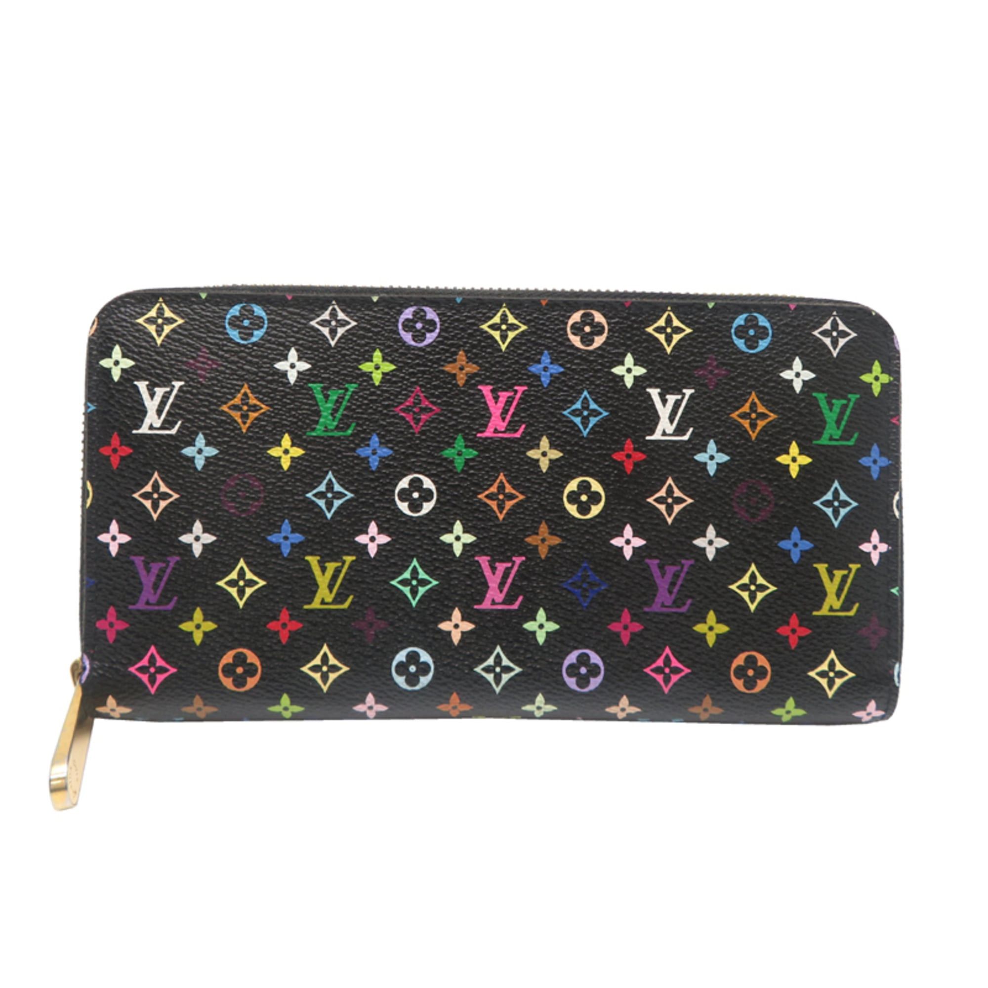 Louis Vuitton Louis Vuitton Zippy Wallet Women's Long M60243 (Discontinued) Monogram Multicolore Noir (Black) Size ONE SIZE - 1 Thumbnail