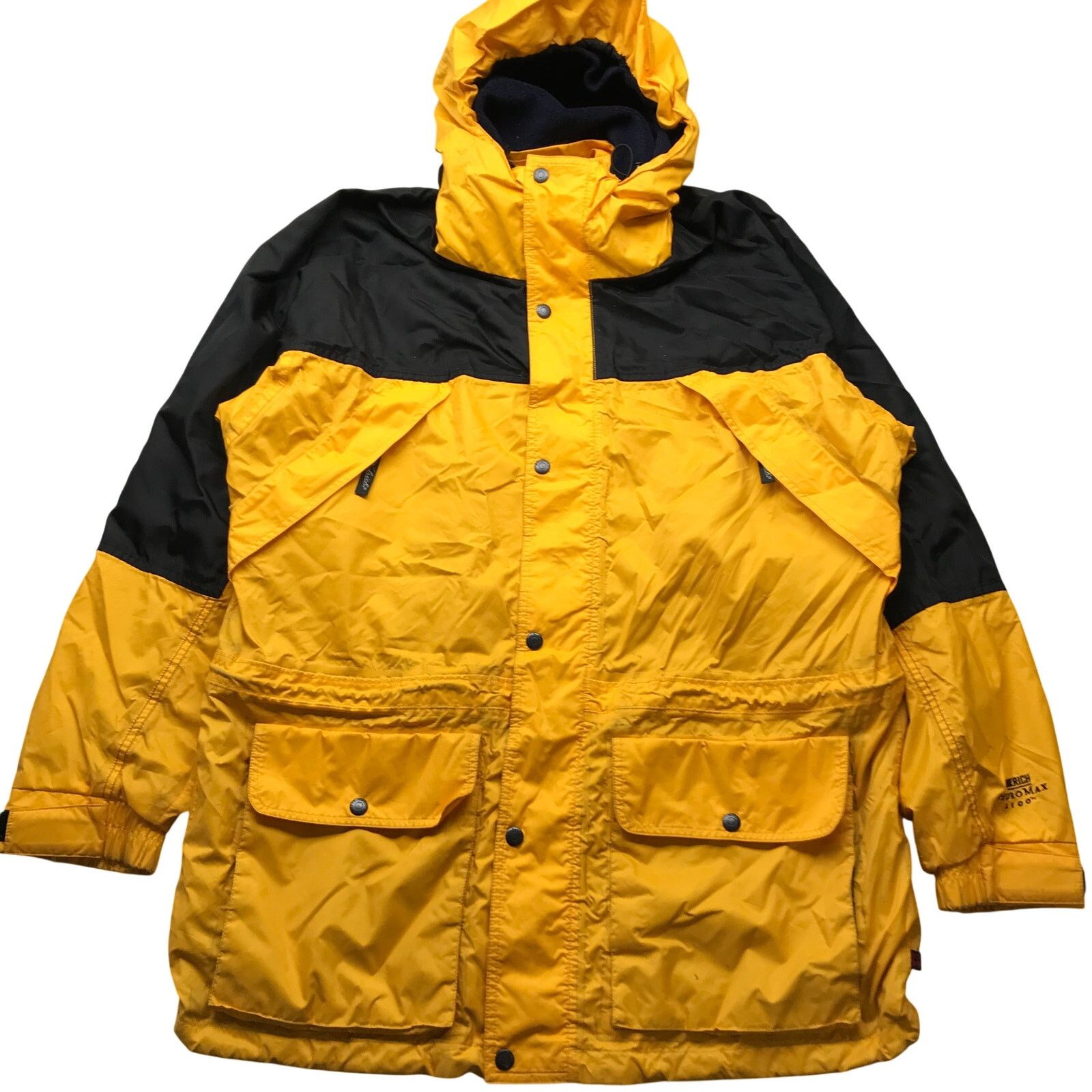 Other Woolrich Hydromax 2100 Parka Jacket Hoodie Men Large Yellow Size US L / EU 52-54 / 3 - 1 Thumbnail