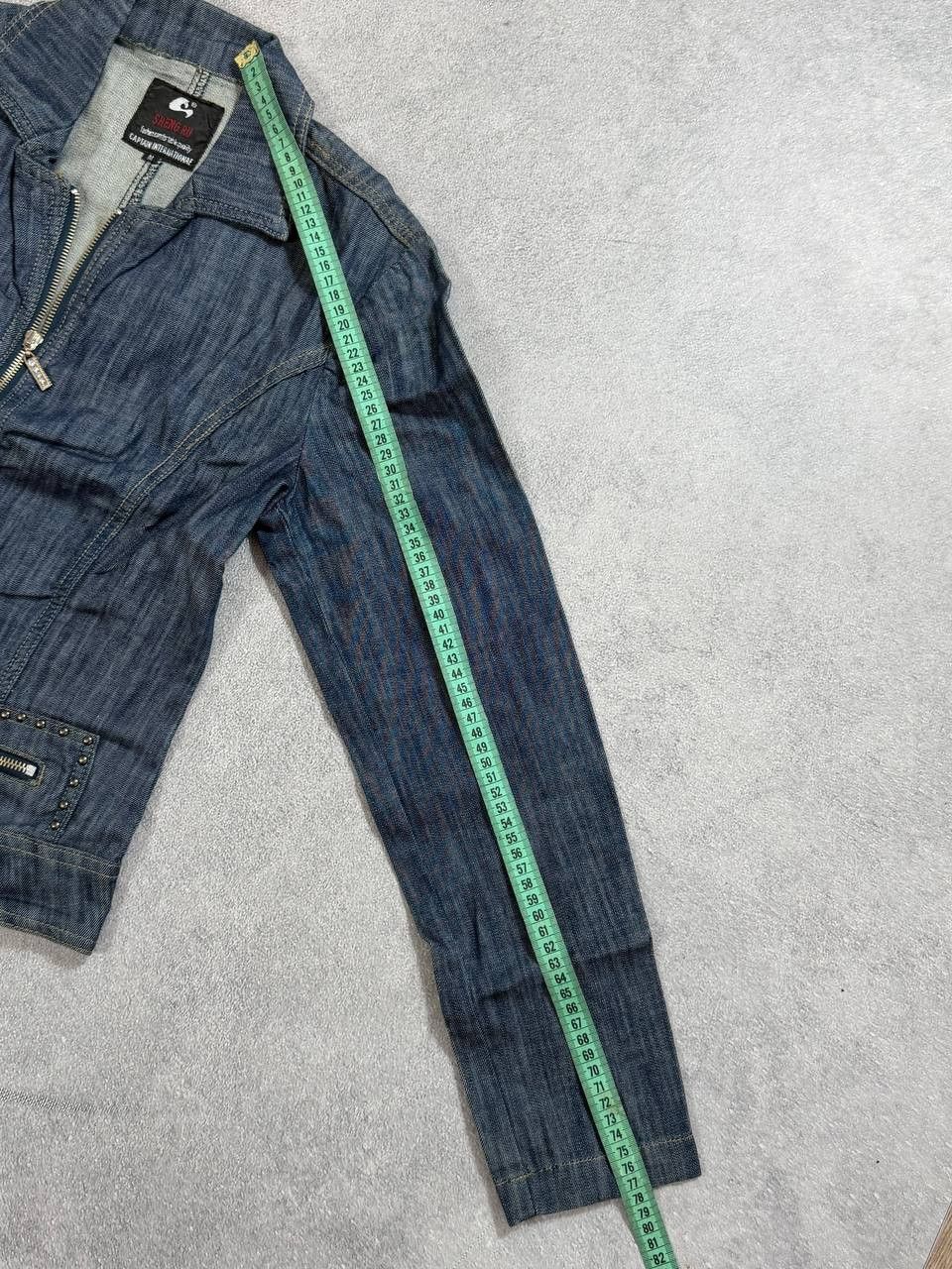 Japanese Brand VTG 90s Denim Trucker Multi-zip archive japan style jacket Size US S / EU 44-46 / 1 - 10 Thumbnail