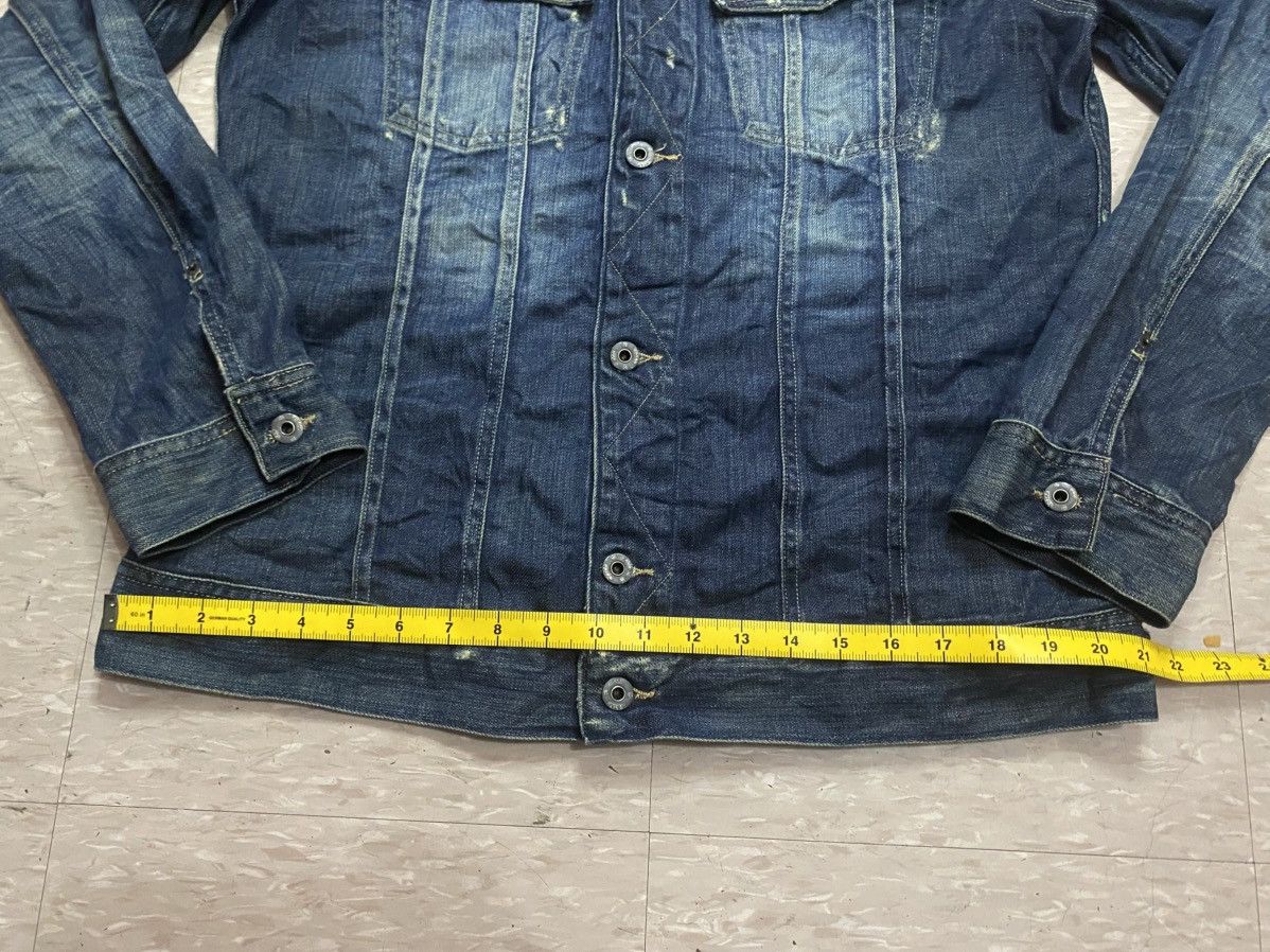 G-Star G-STAR RAW distressed denim jacket with logo patch Size US XL / EU 56 / 4 - 16 Thumbnail