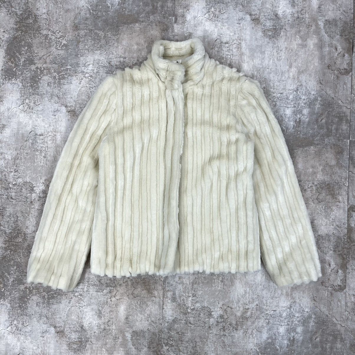 If Six Was Nine × Japanese Brand × Vintage Y2K FAUX FUR JACKET FUZZY FLEECE ZIP Size US M / EU 48-50 / 2 - 5 Thumbnail