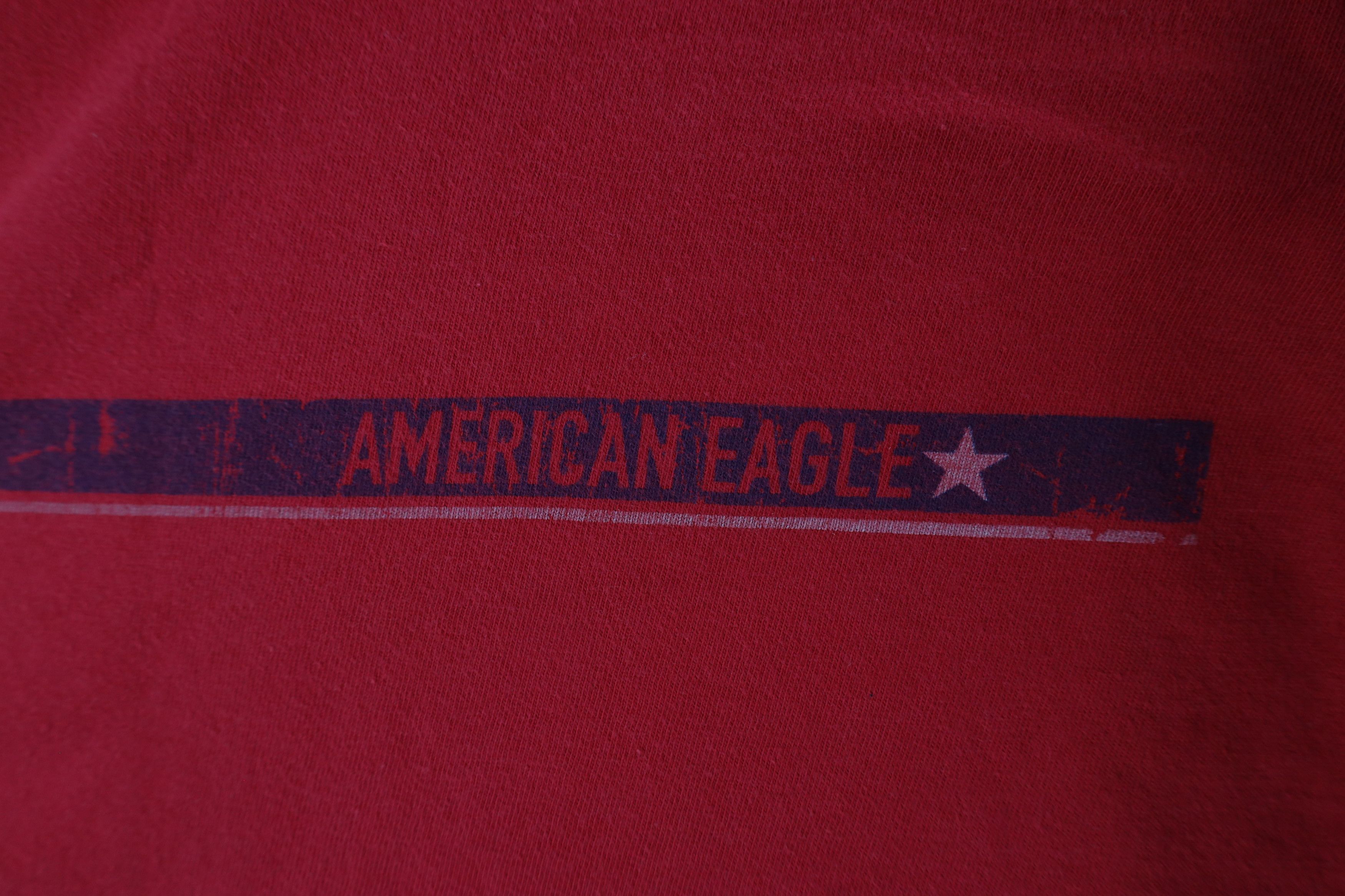 American Eagle Outfitters × Vintage Vintage 90s American Eagle Outfitters Short Sleeve T-Shirt Size US L / EU 52-54 / 3 - 4 Thumbnail