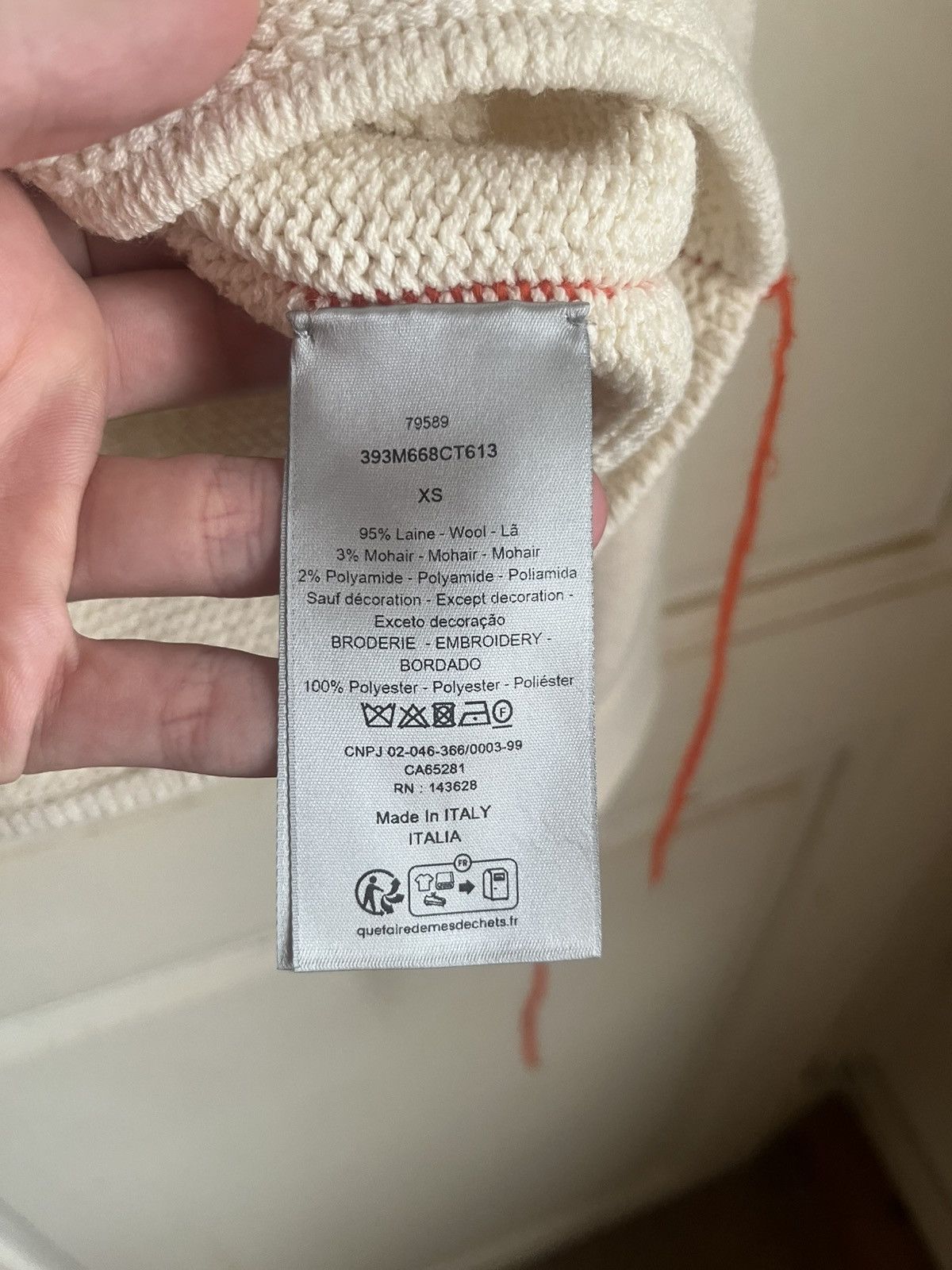 Dior Pull Dior oversize streewear Size US XS / EU 42 / 0 - 3 Thumbnail