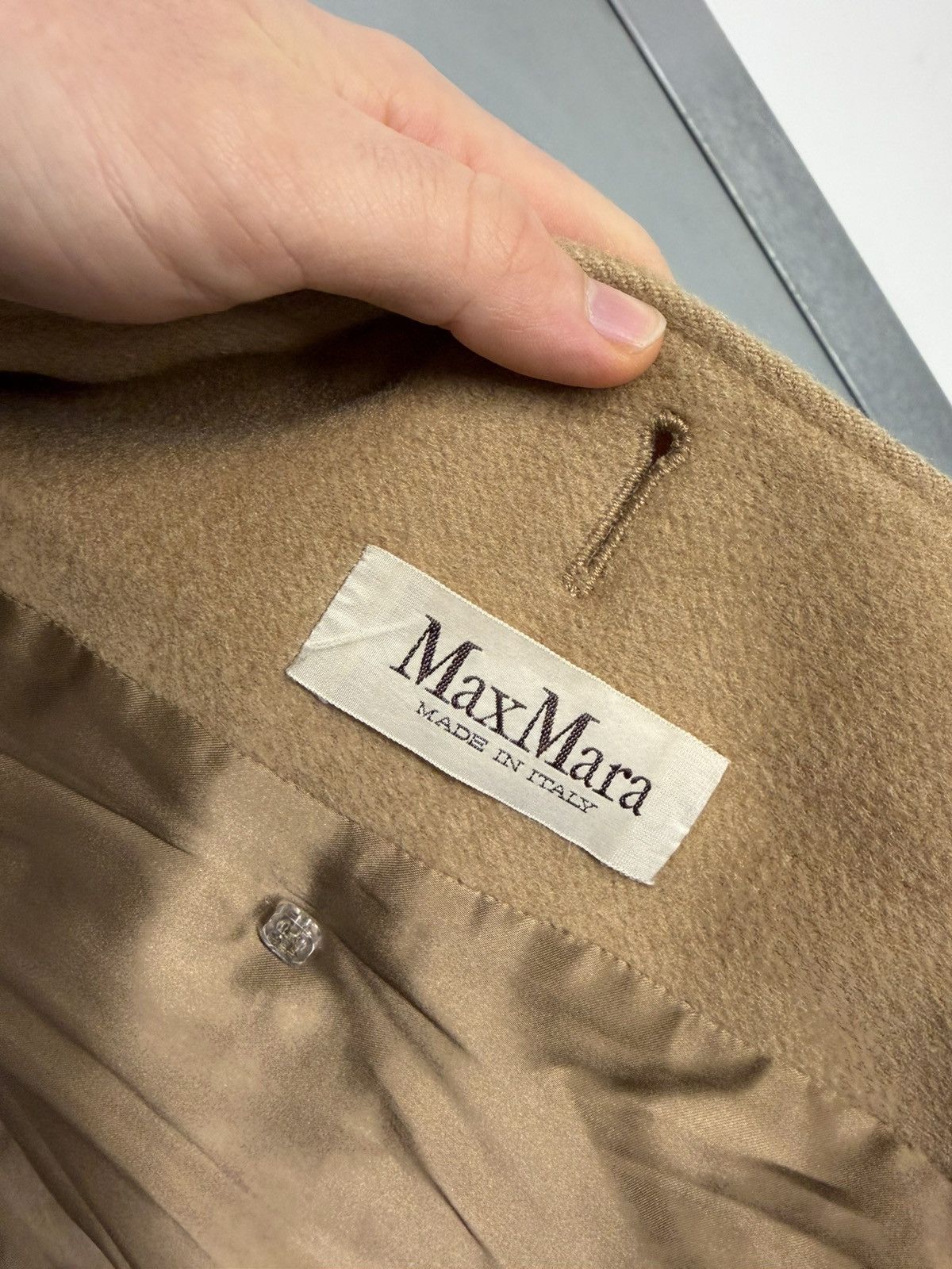 Max Mara Vintage Max Mara Double Breasted Coat Size M / US 6-8 / IT 42-44 - 9 Thumbnail